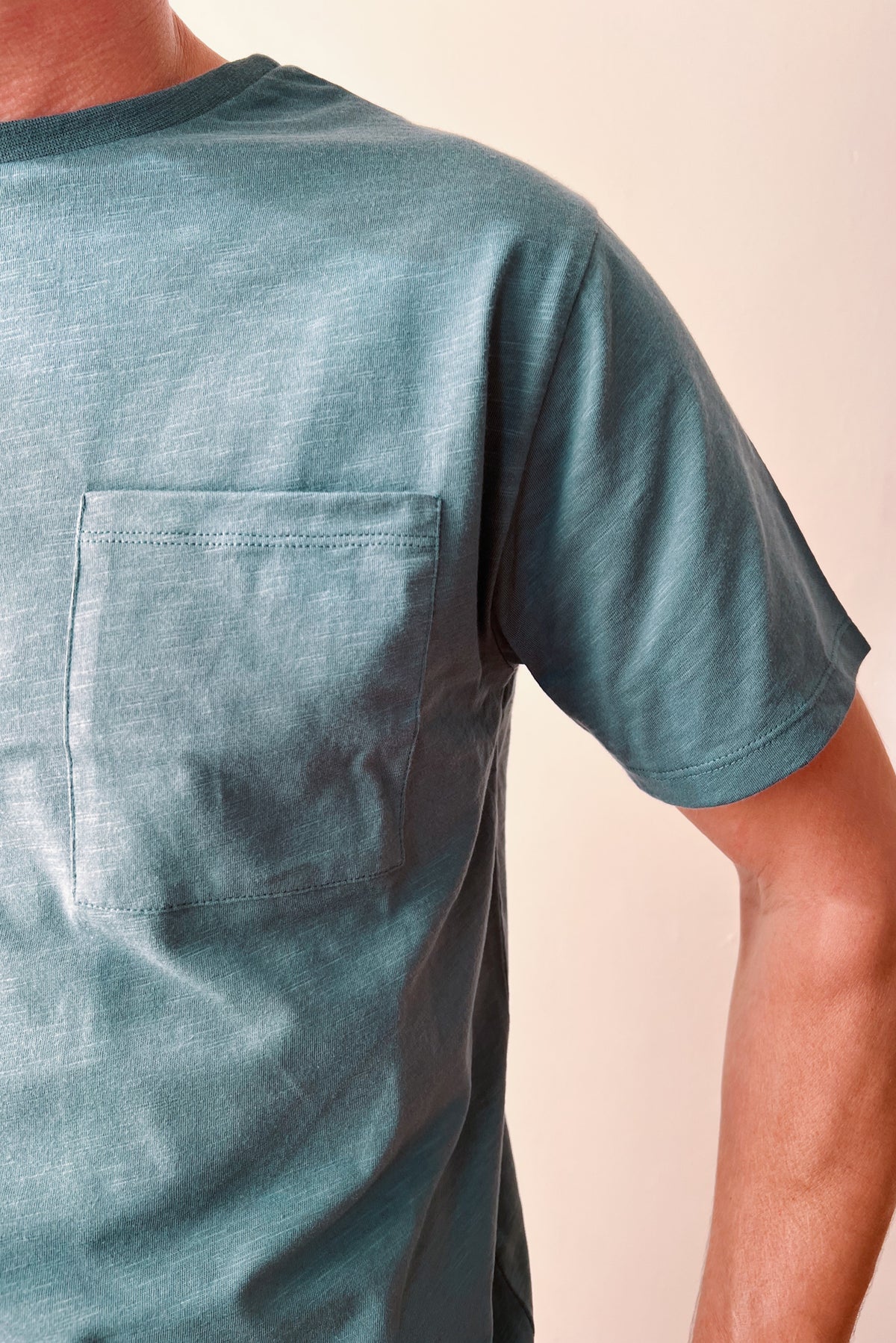 T-Shirt Tim - Deep Sage Flamé