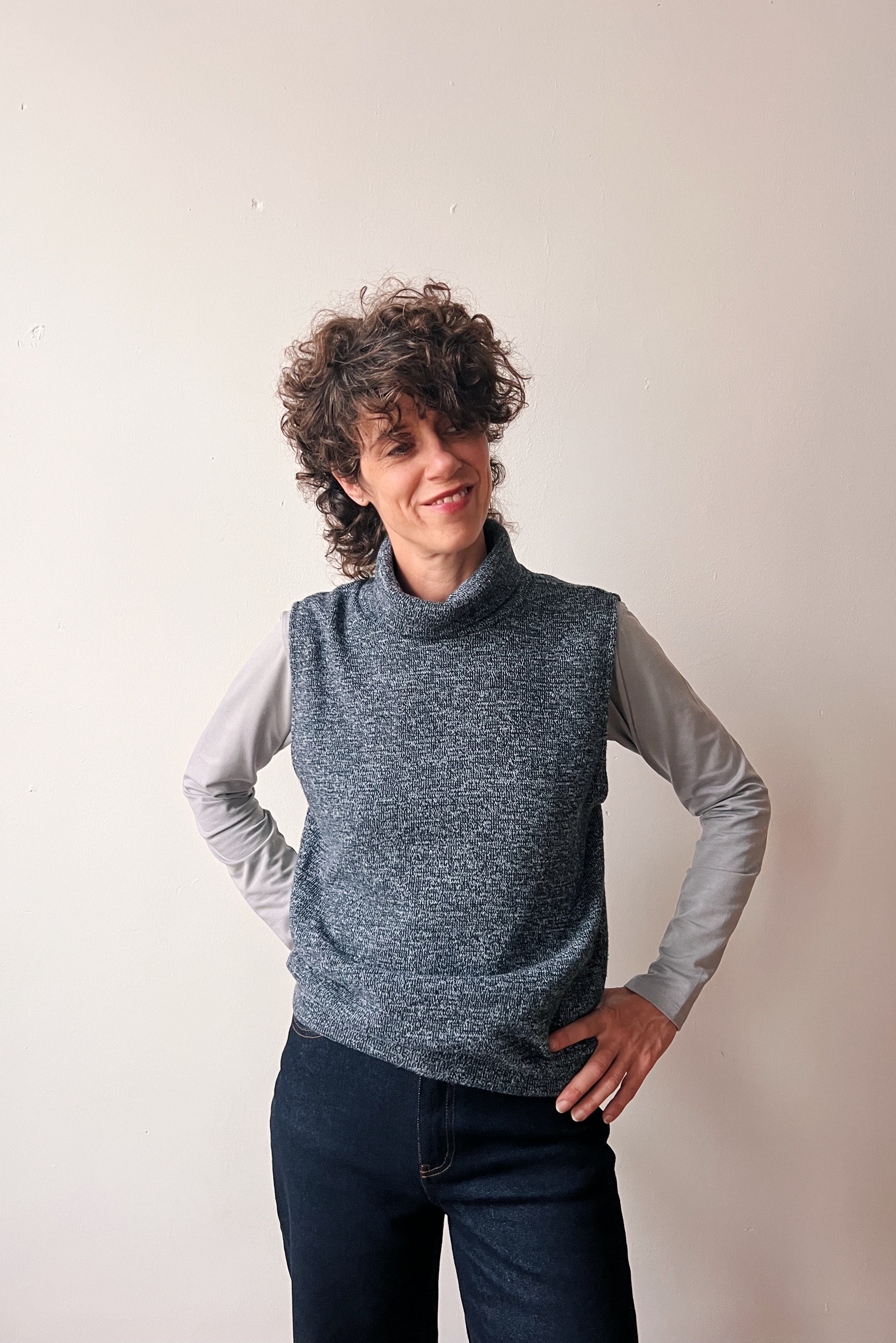 Longsleeve Iris - Cool Gray