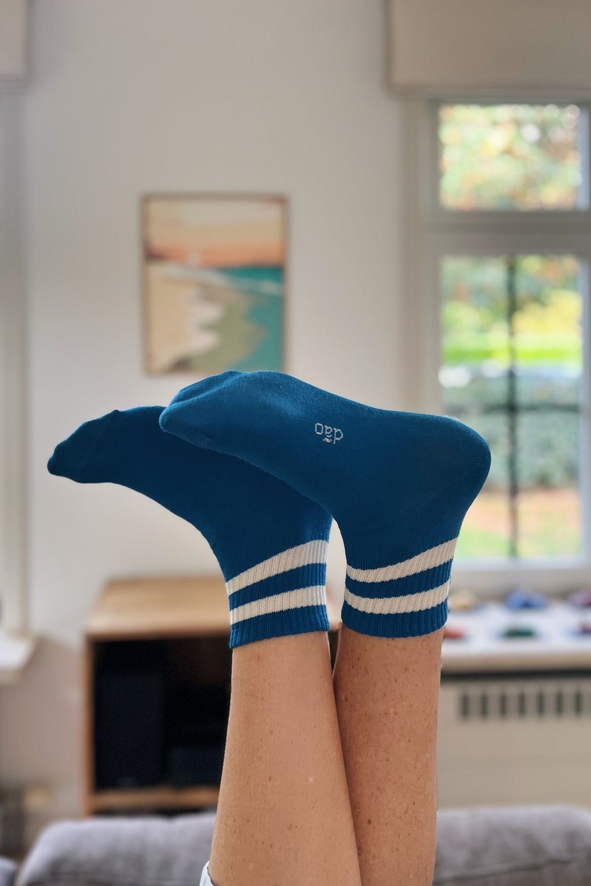 Sock - Bright Blue