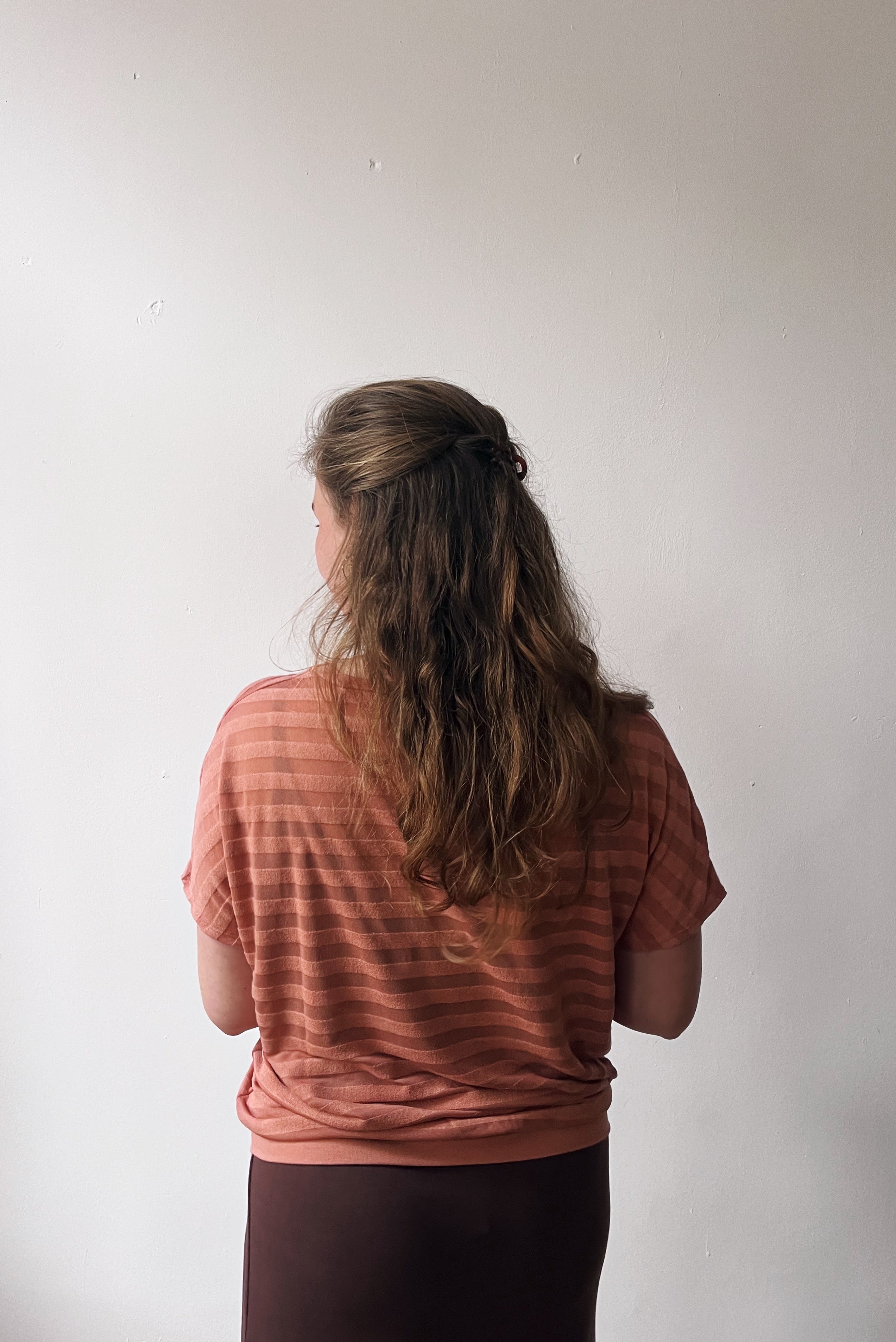 Shortsleeve Sweater Lucia - Dahlia Stripes