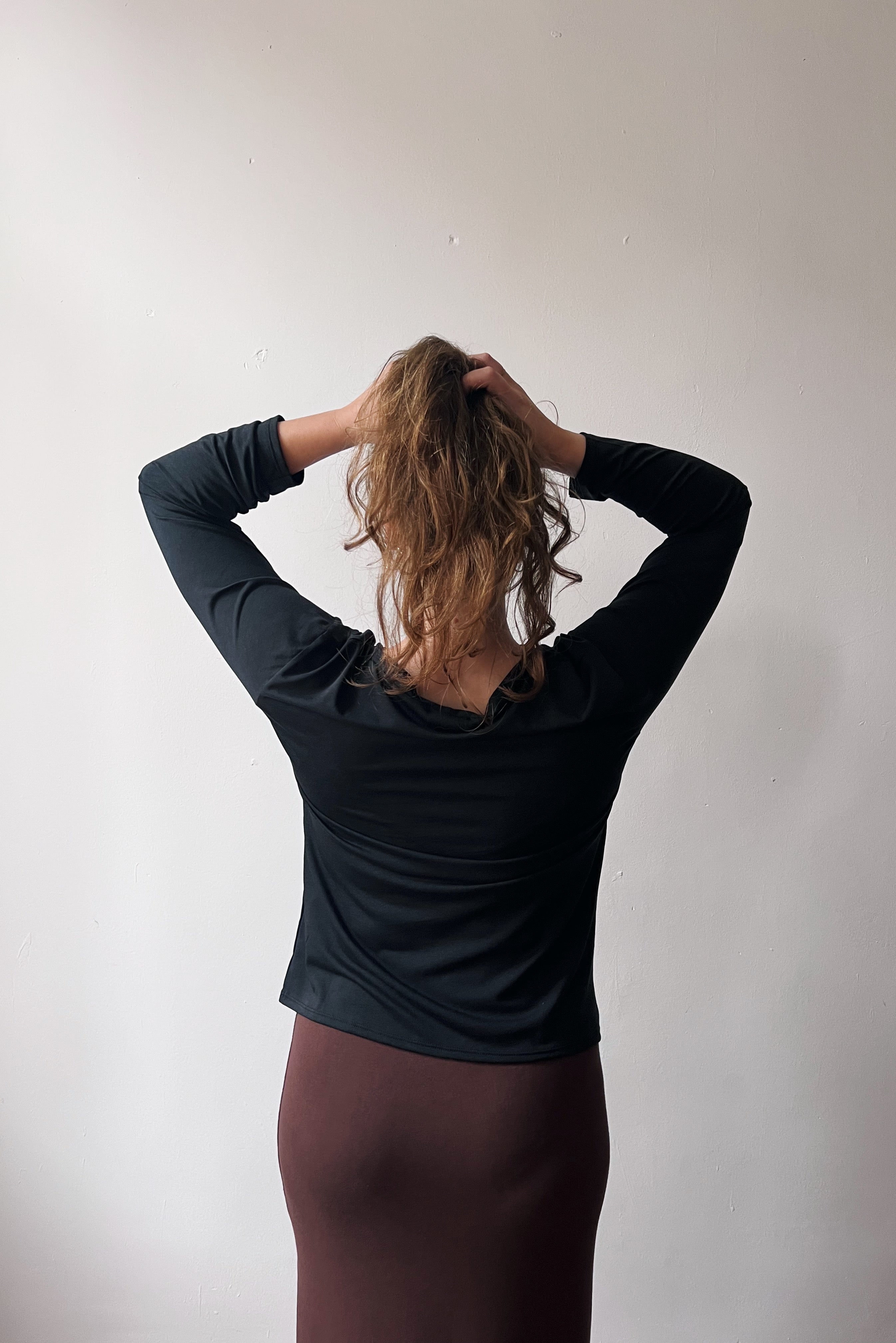 Longsleeve Yonna - Faded Black