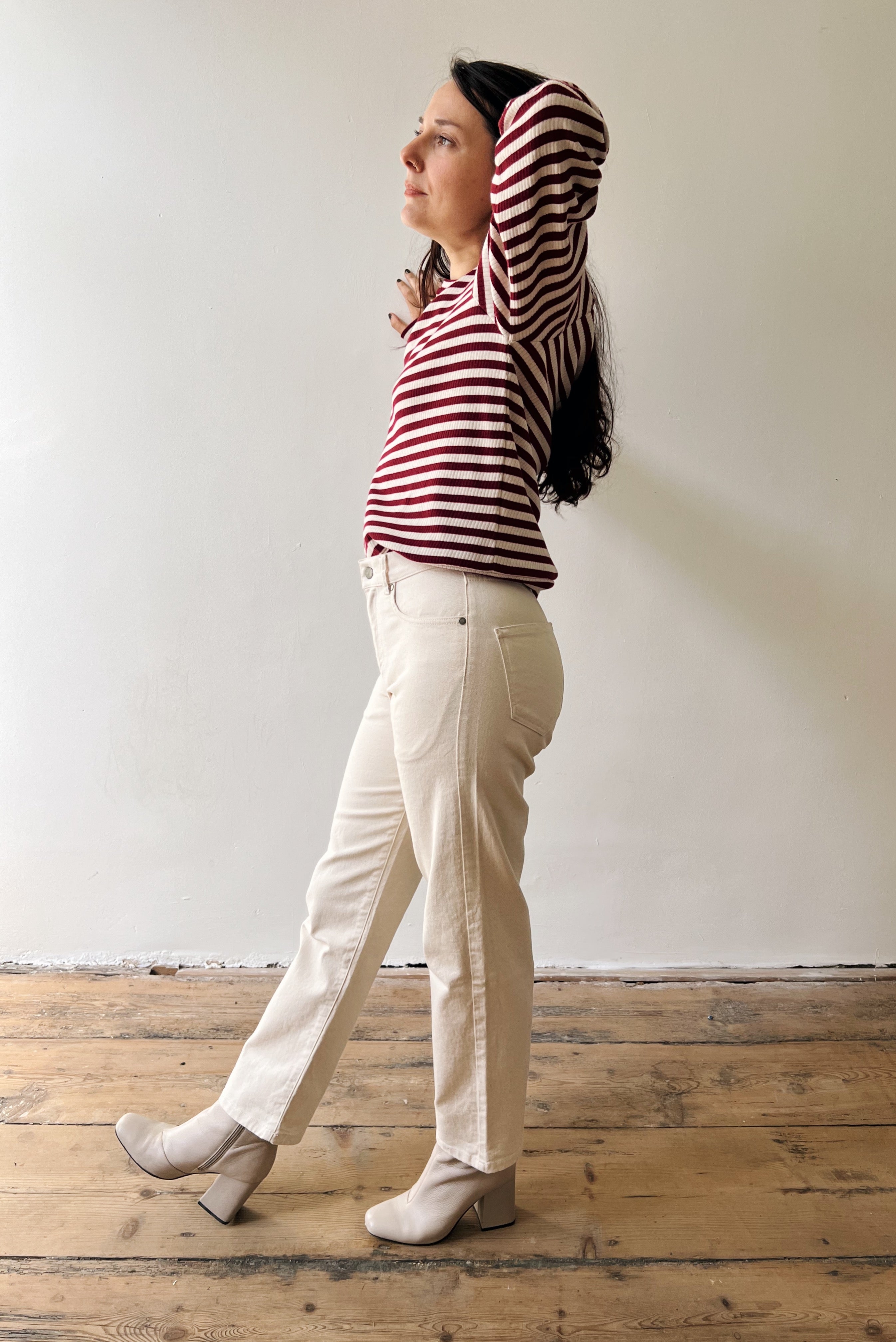 Boyfriend Jeans Berley - Natural Oat