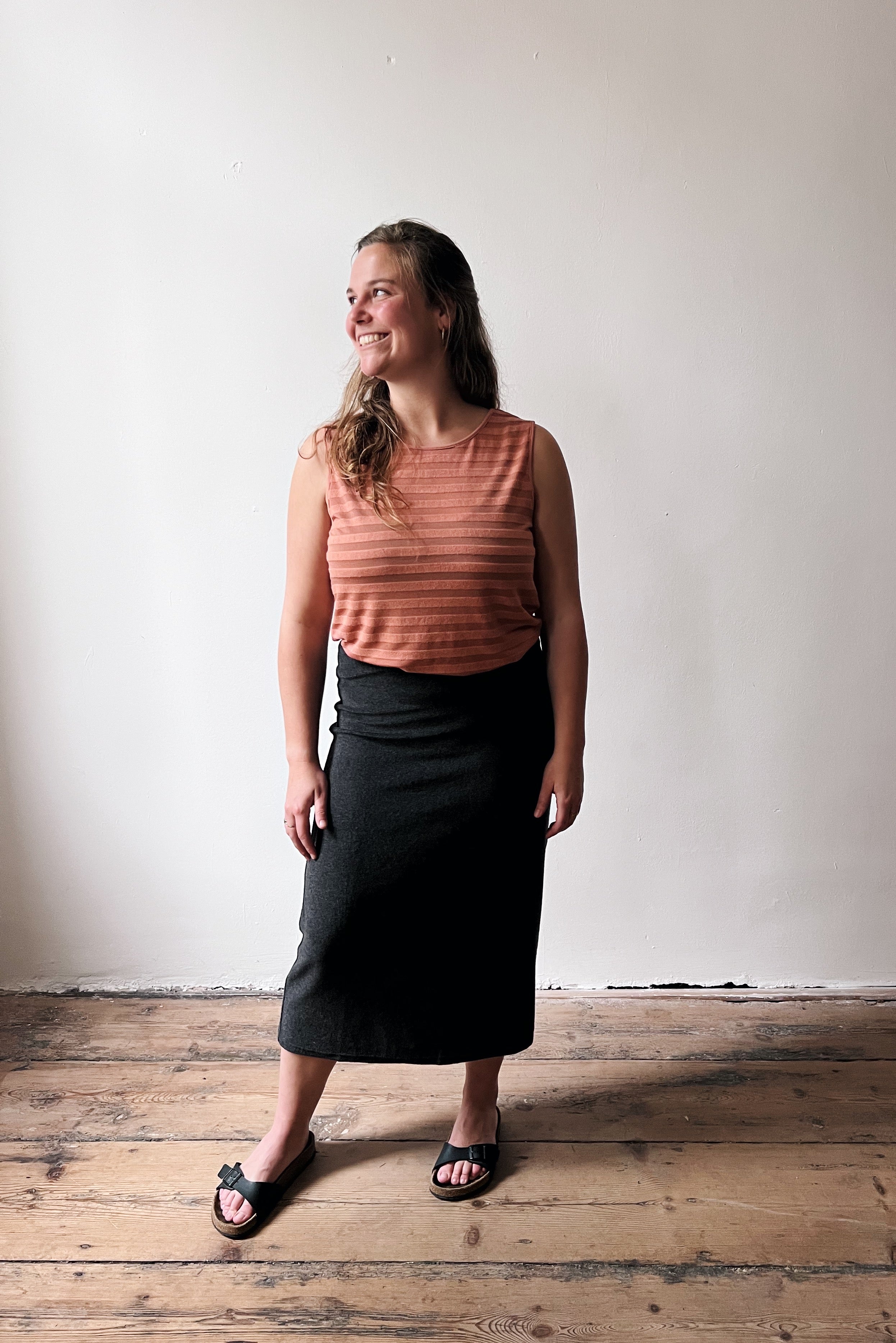 Top Lana - Dahlia Stripes