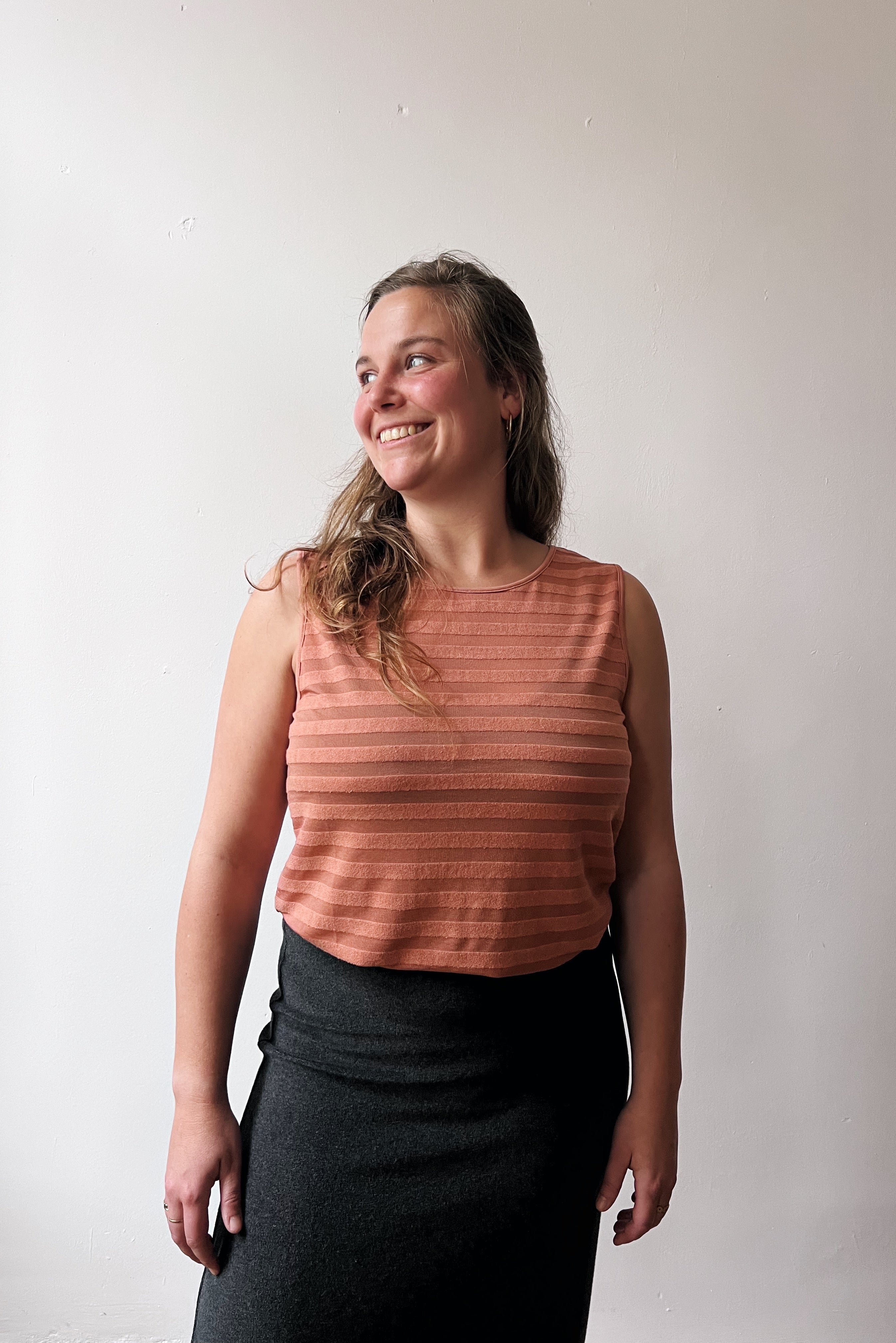 Top Lana - Dahlia Stripes