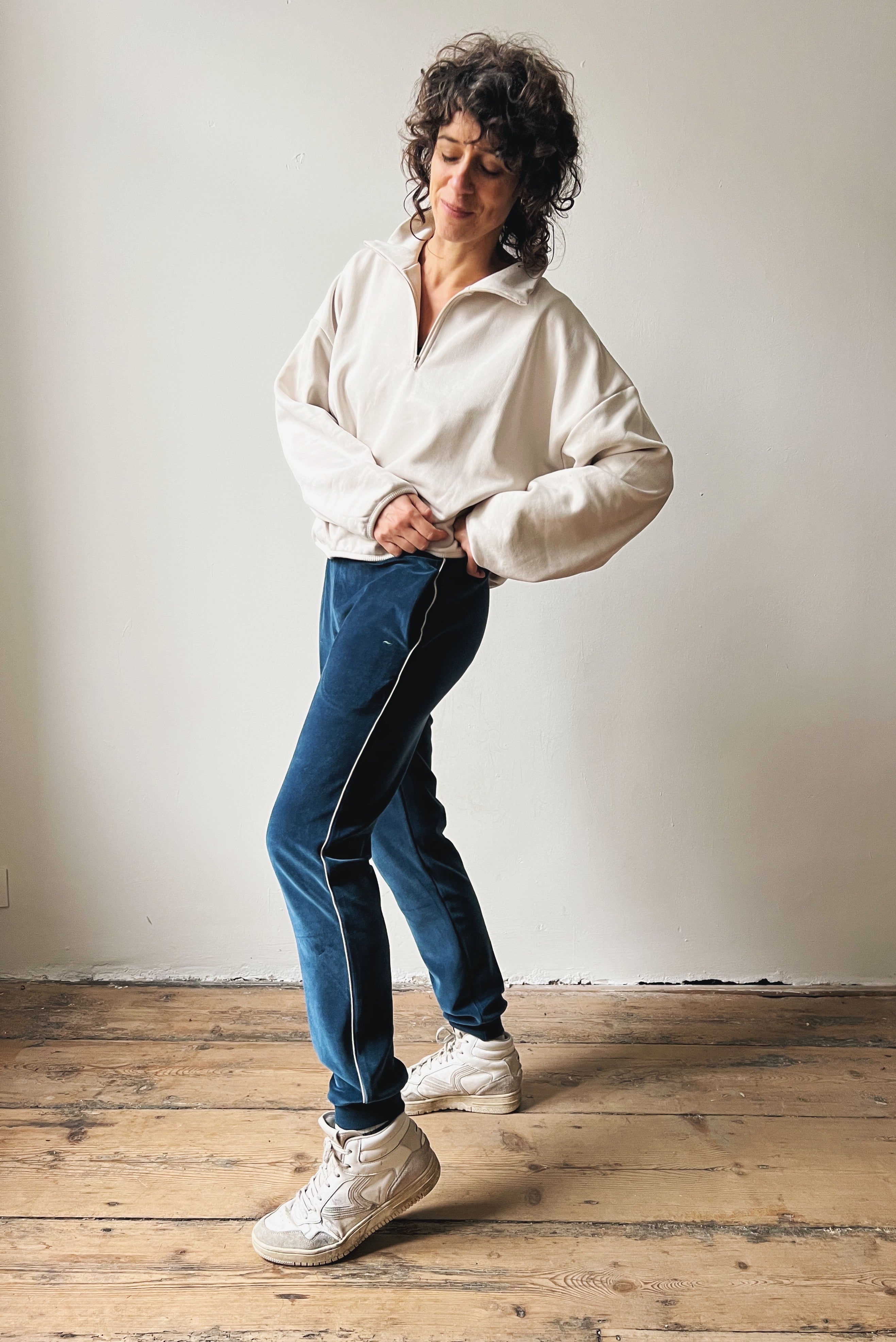 Pants Nicky - Ocean Velvet