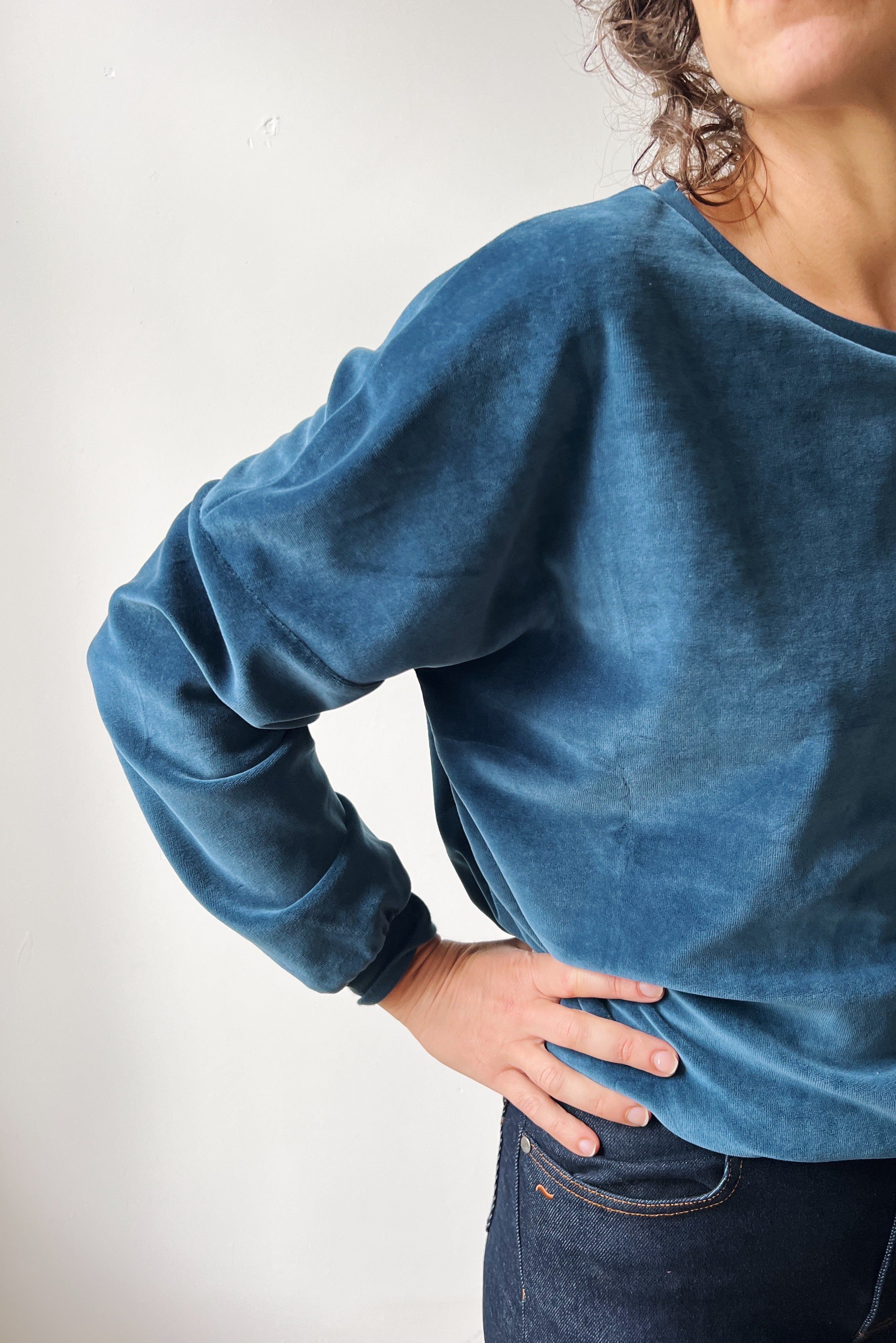 Sweater Isa - Ocean Velvet