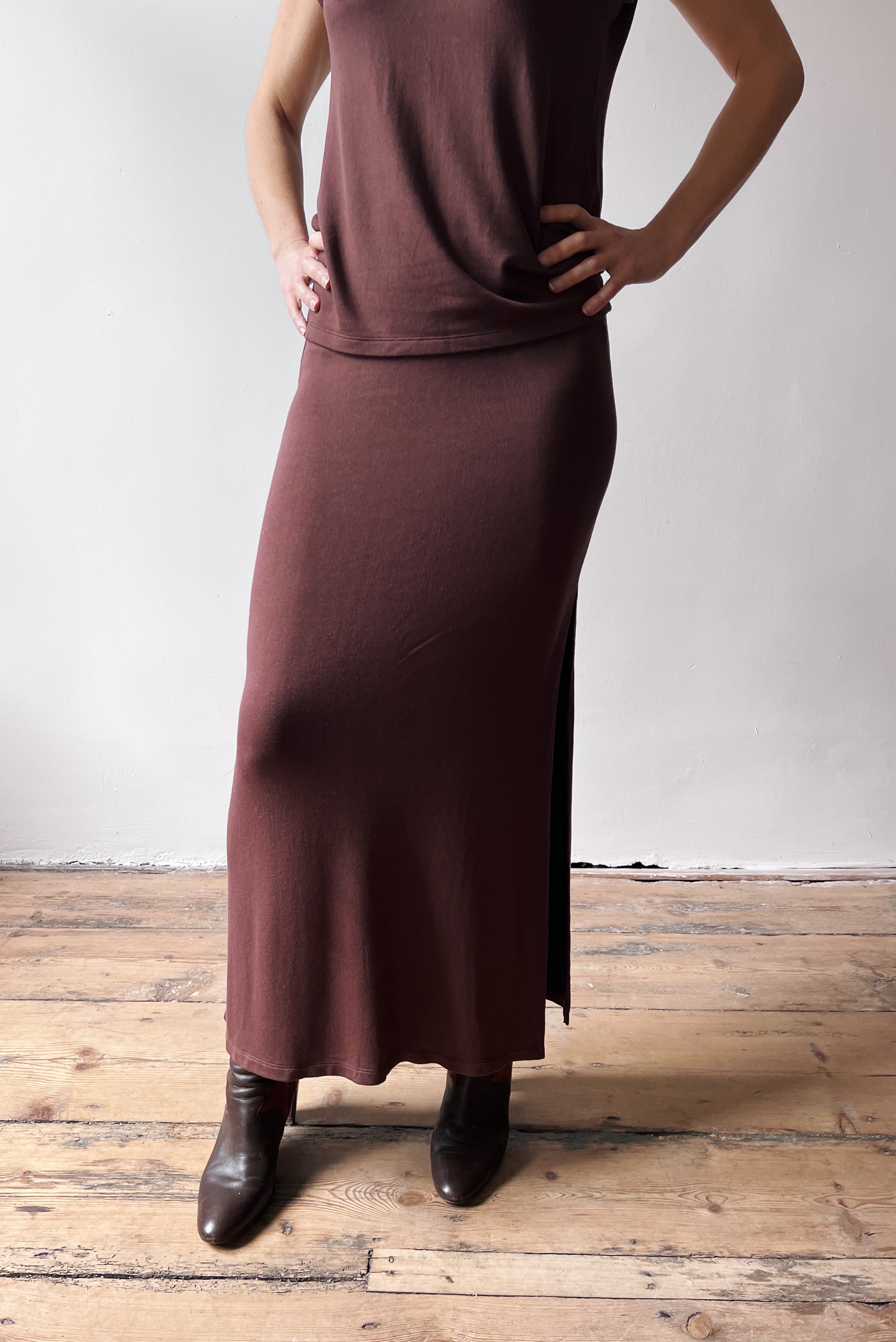Skirt Lily - Aubergine