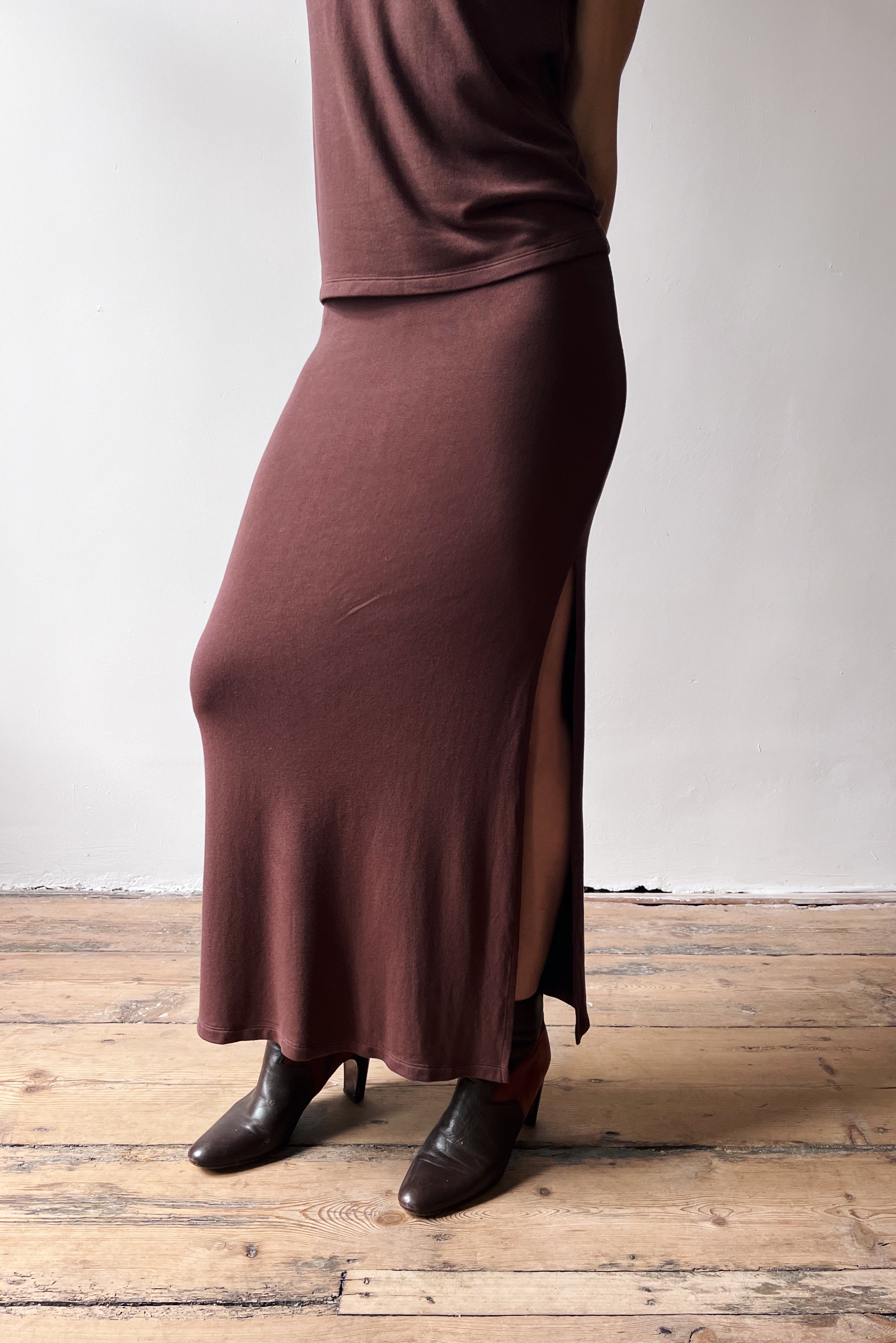Skirt Lily - Aubergine