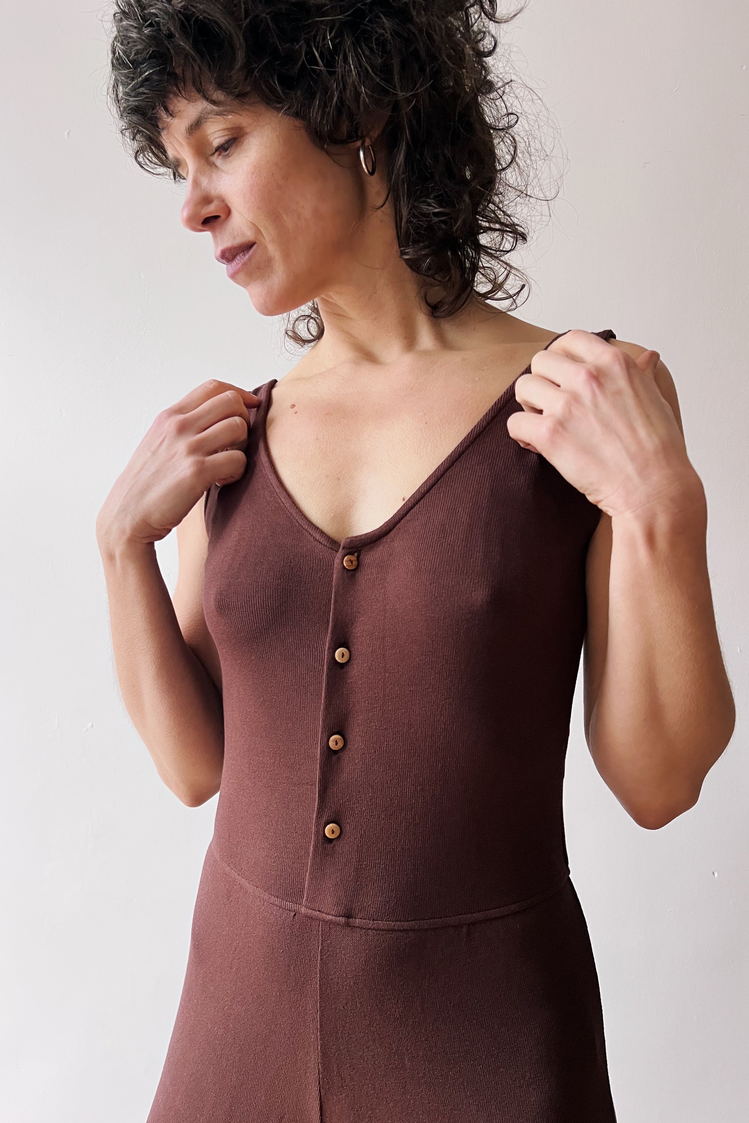 Jumpsuit Sue - Aubergine