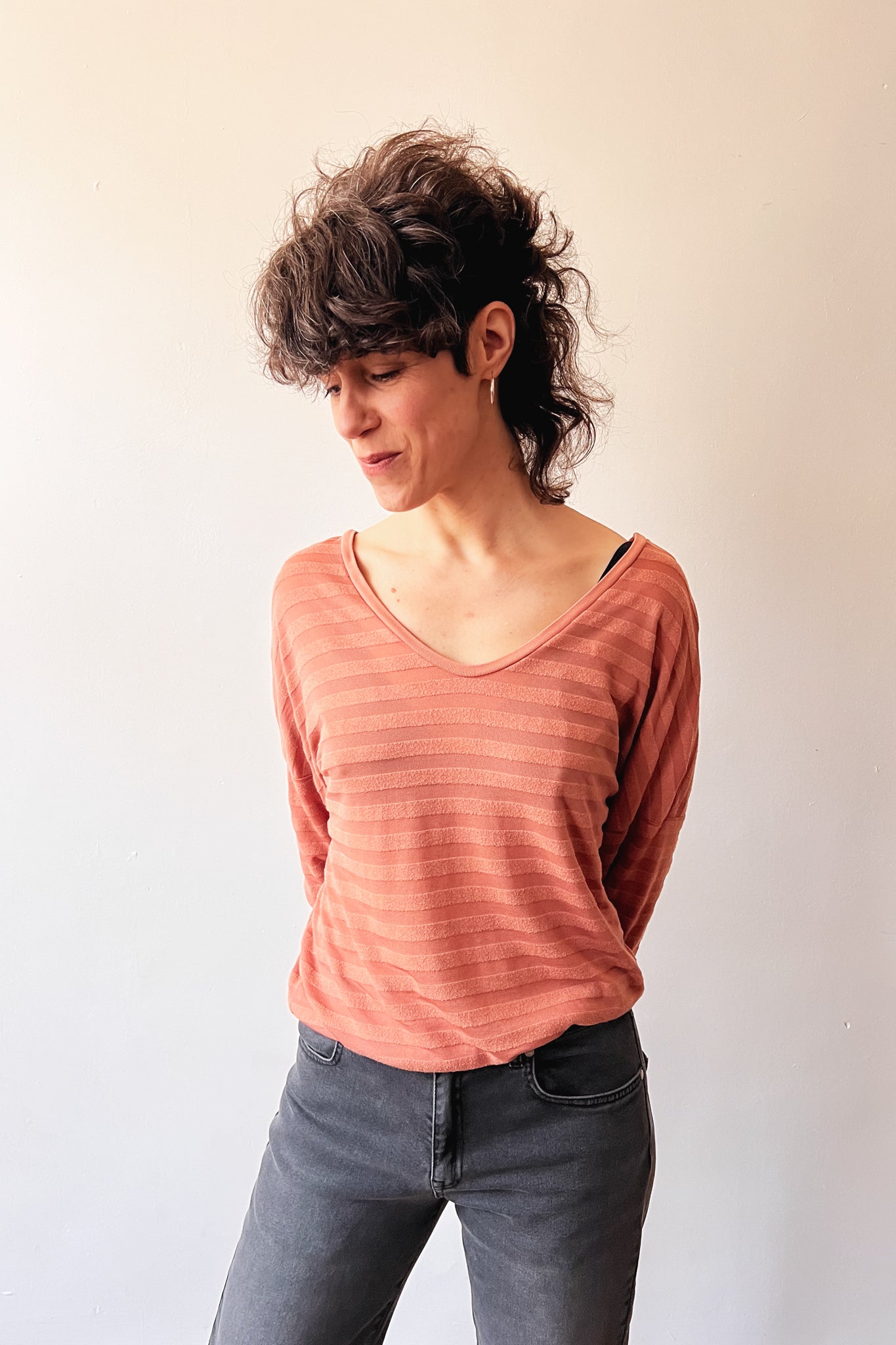Sweater Isis - Dahlia Stripes