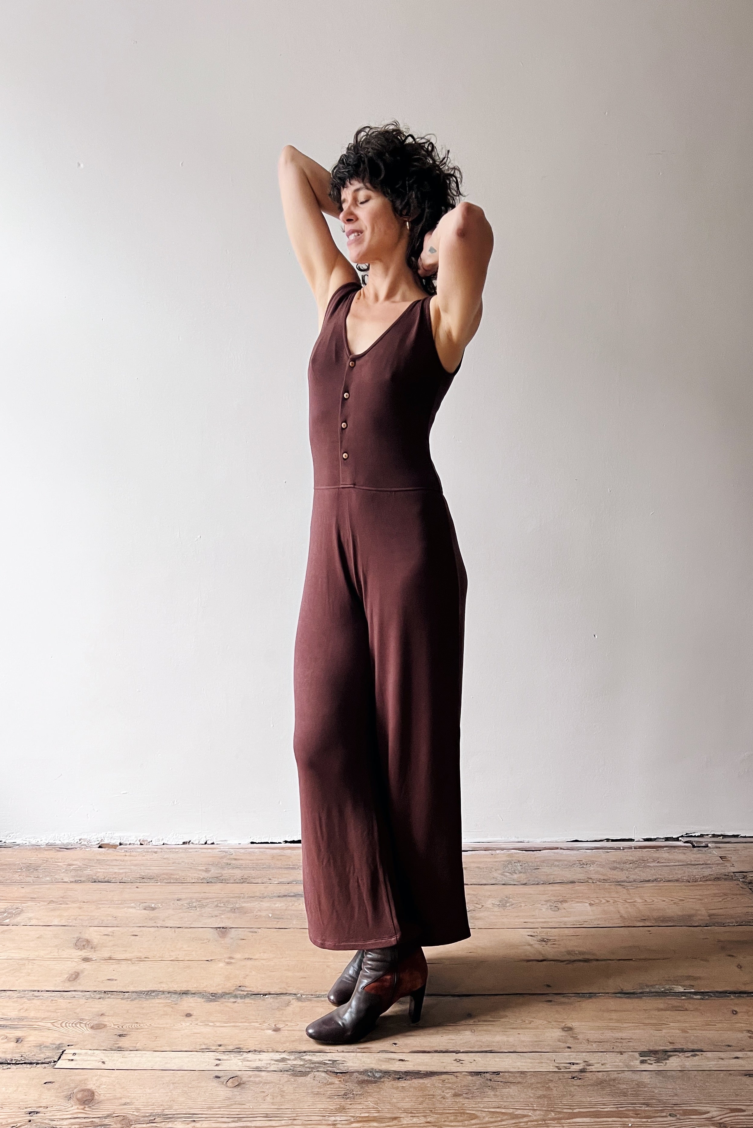Jumpsuit Sue - Aubergine