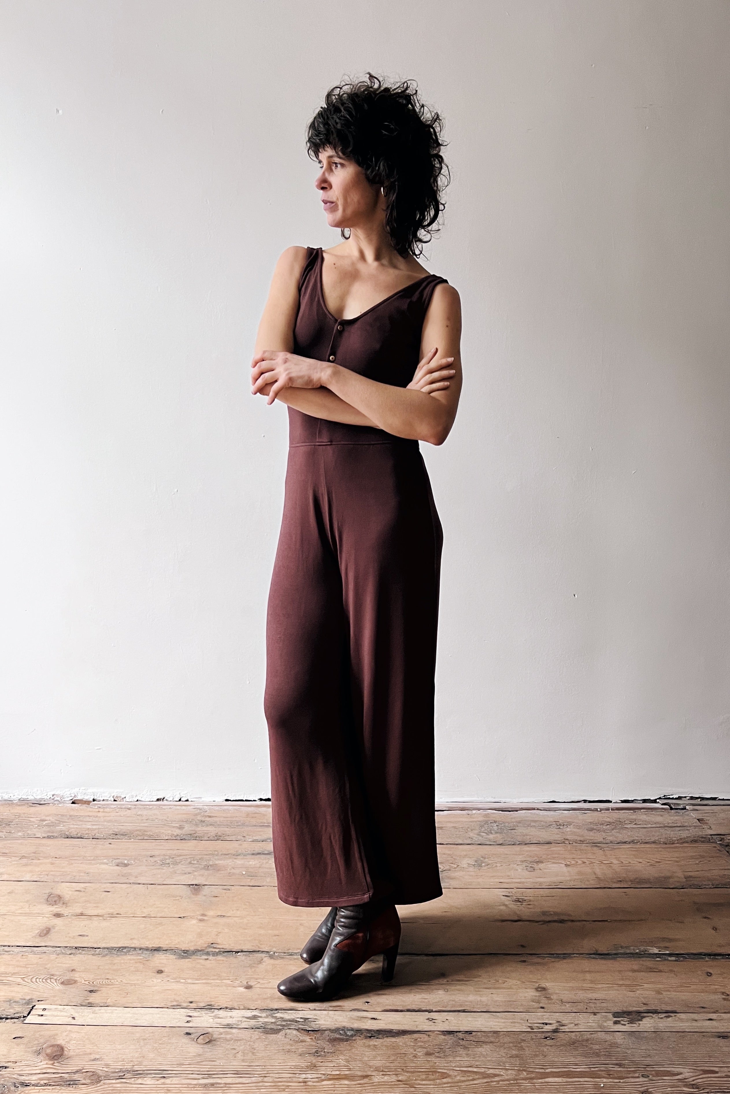 Jumpsuit Sue - Aubergine