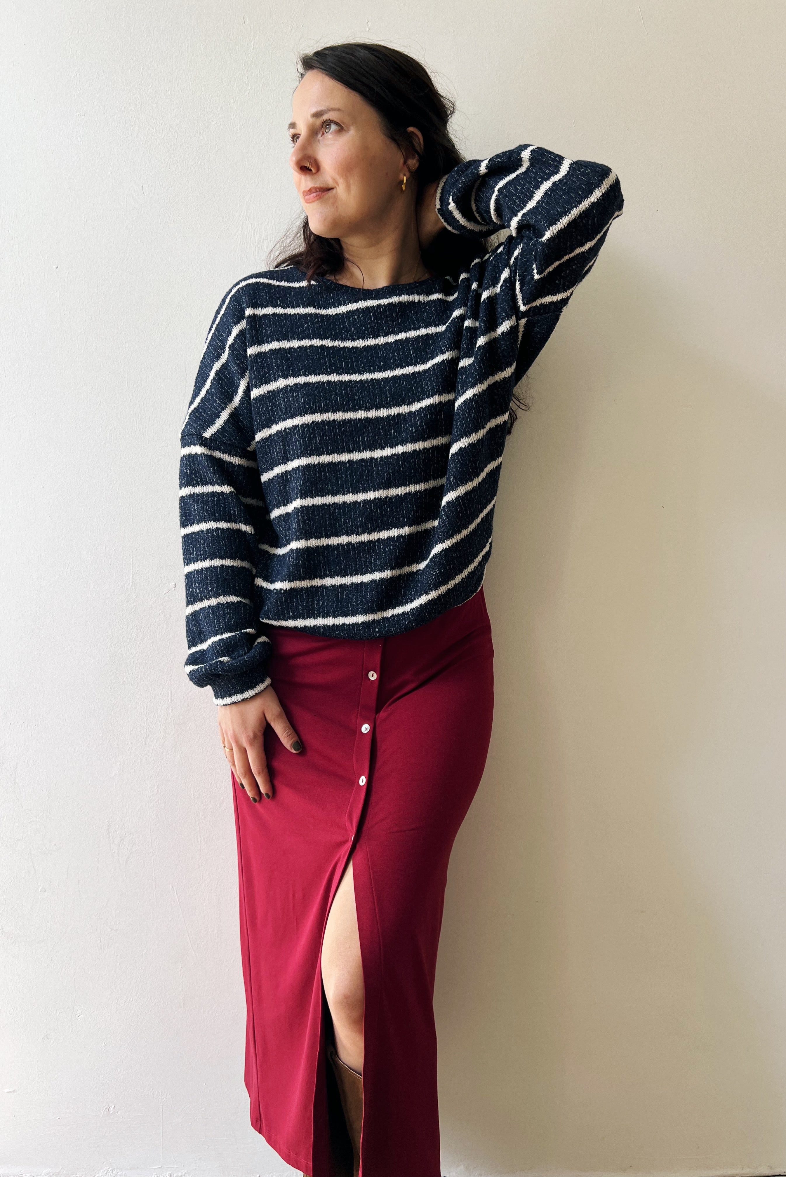 Skirt Luna - Pomegranate
