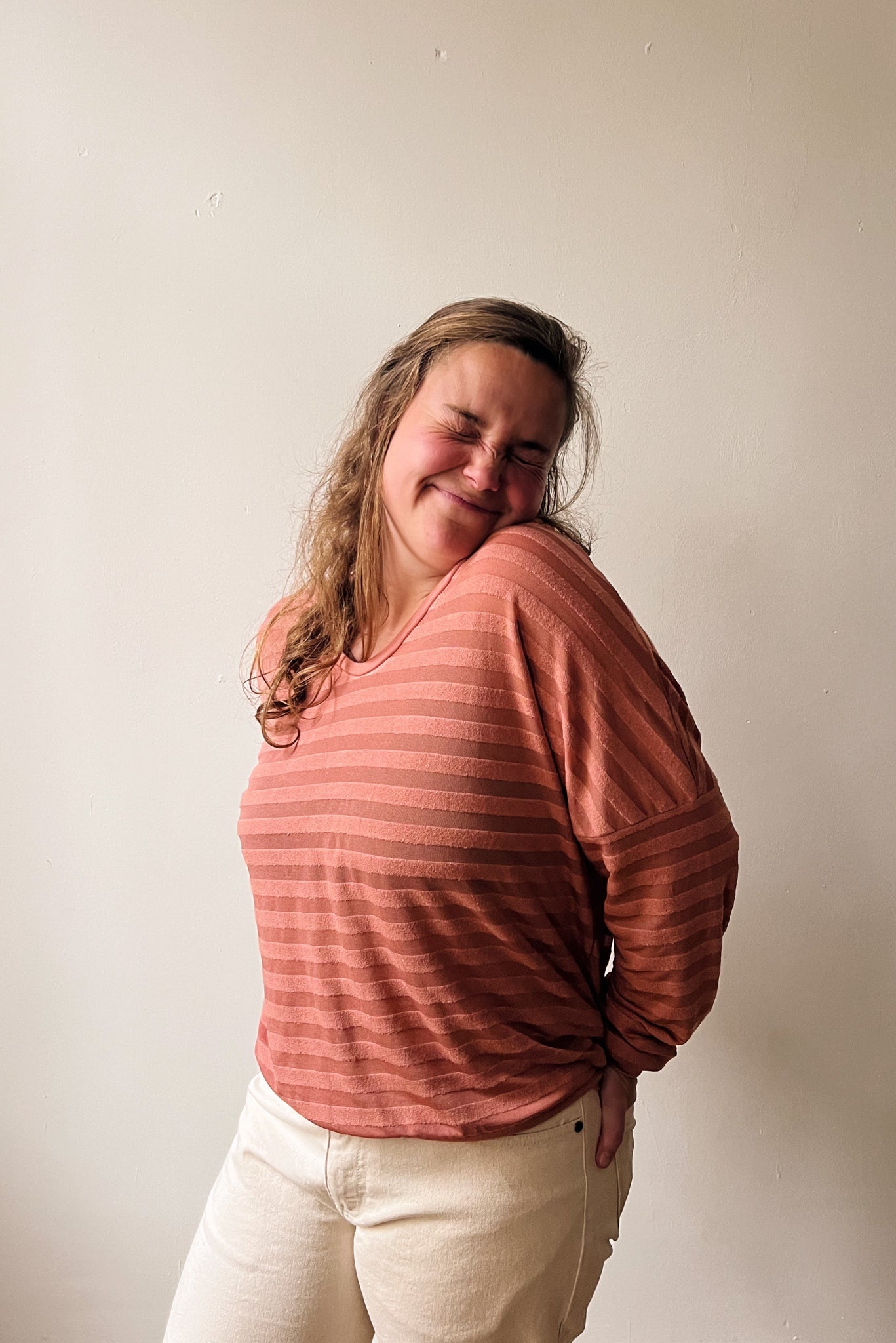 Sweater Isis - Dahlia Stripes