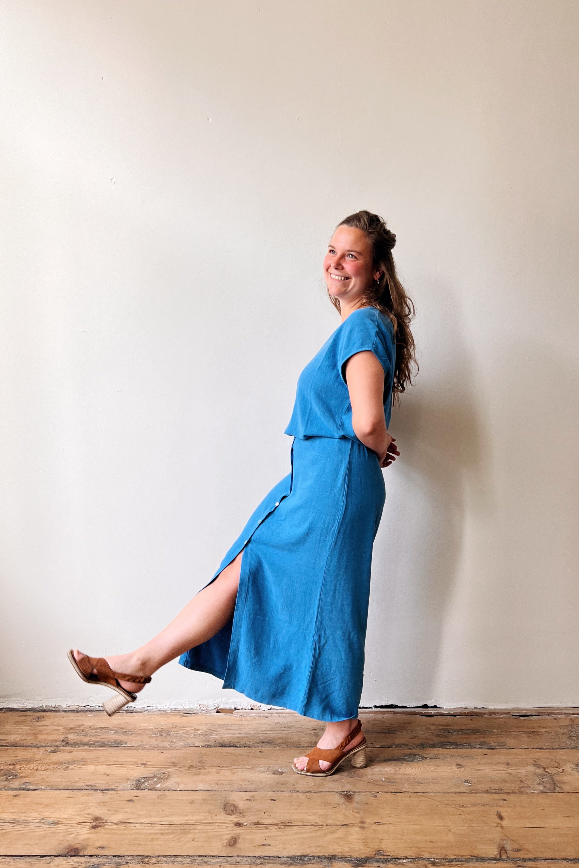 Skirt Luna - Bright Blue