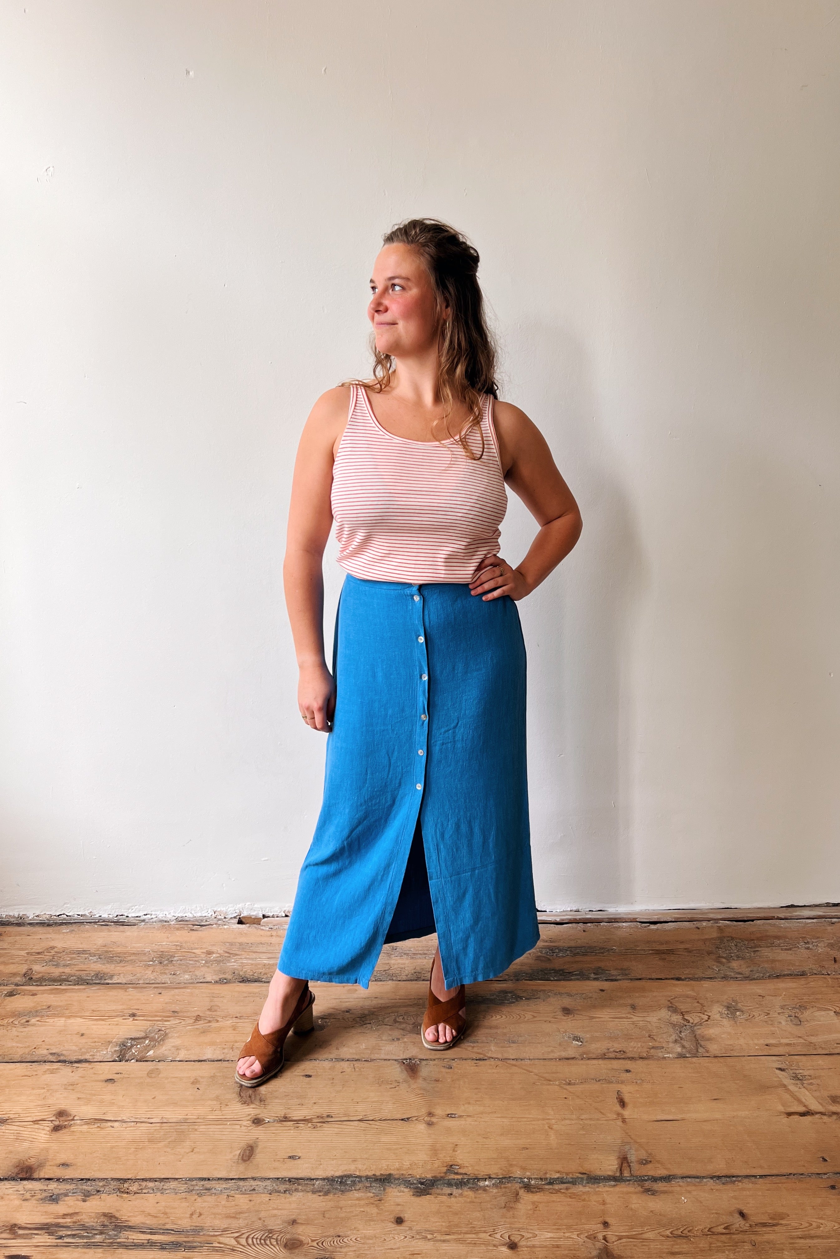 Skirt Luna - Bright Blue