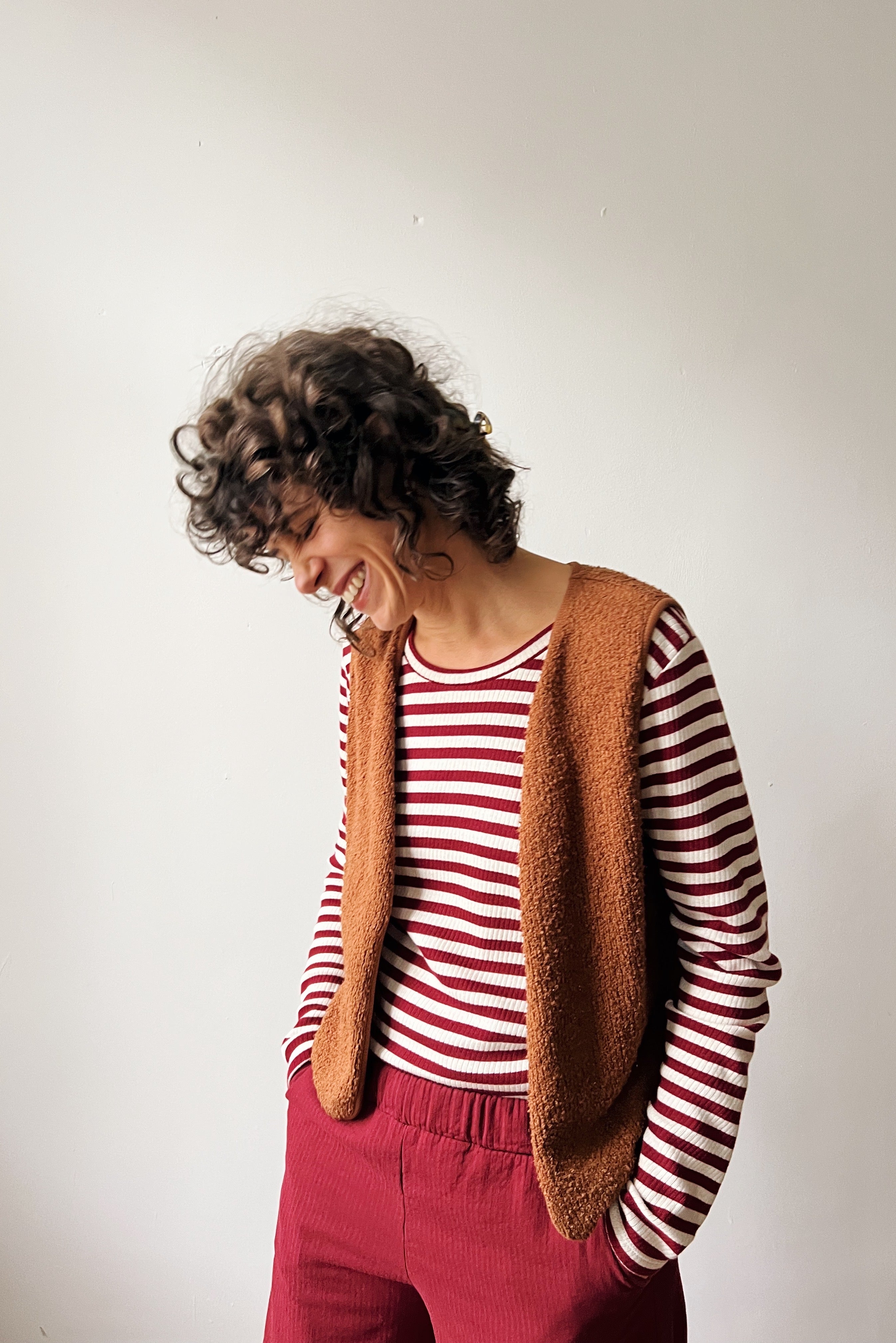 Knitted Veste Bowie - Bear