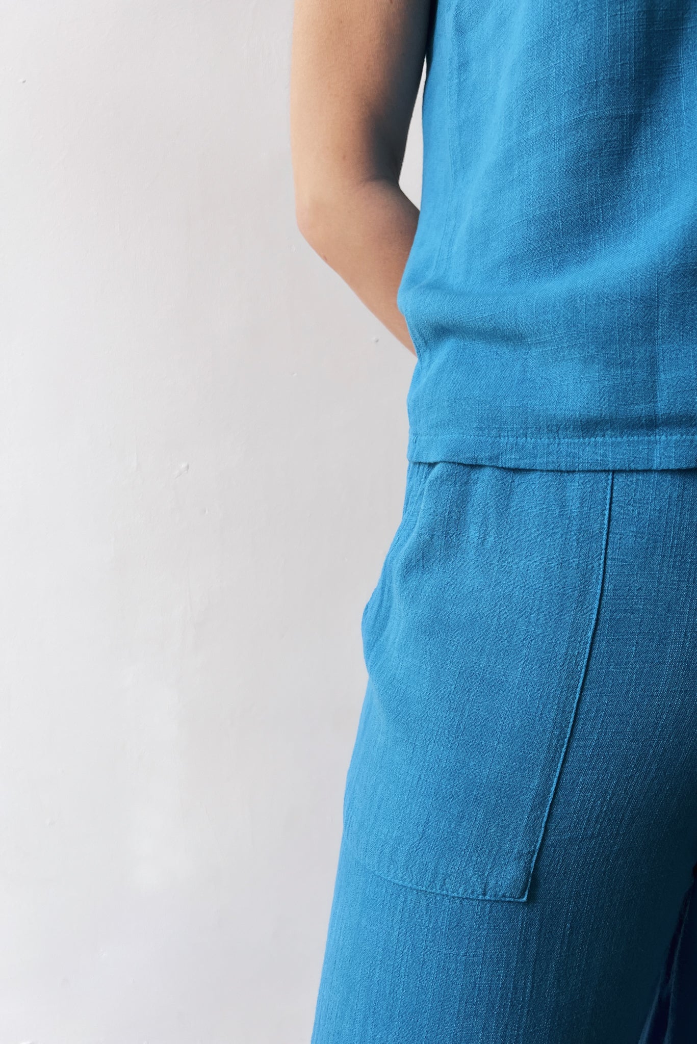 Wide Pants Marta+ - Bright Blue