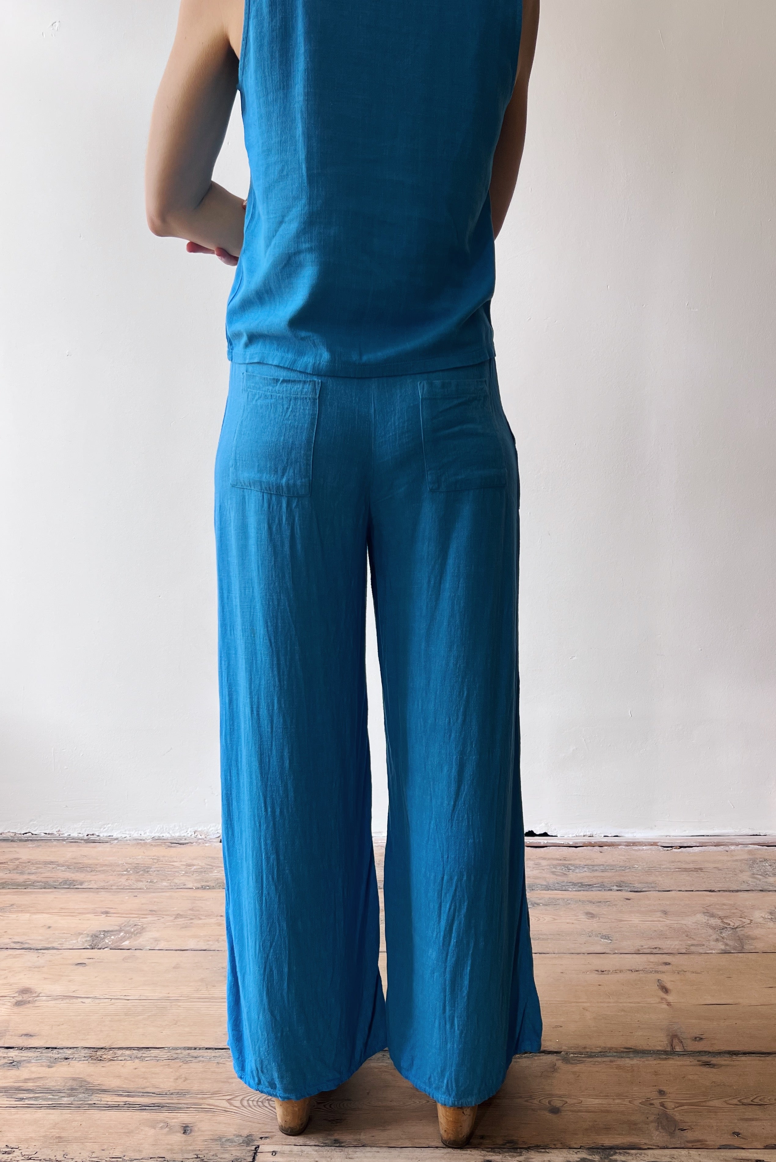 Wide Pants Marta+ - Bright Blue