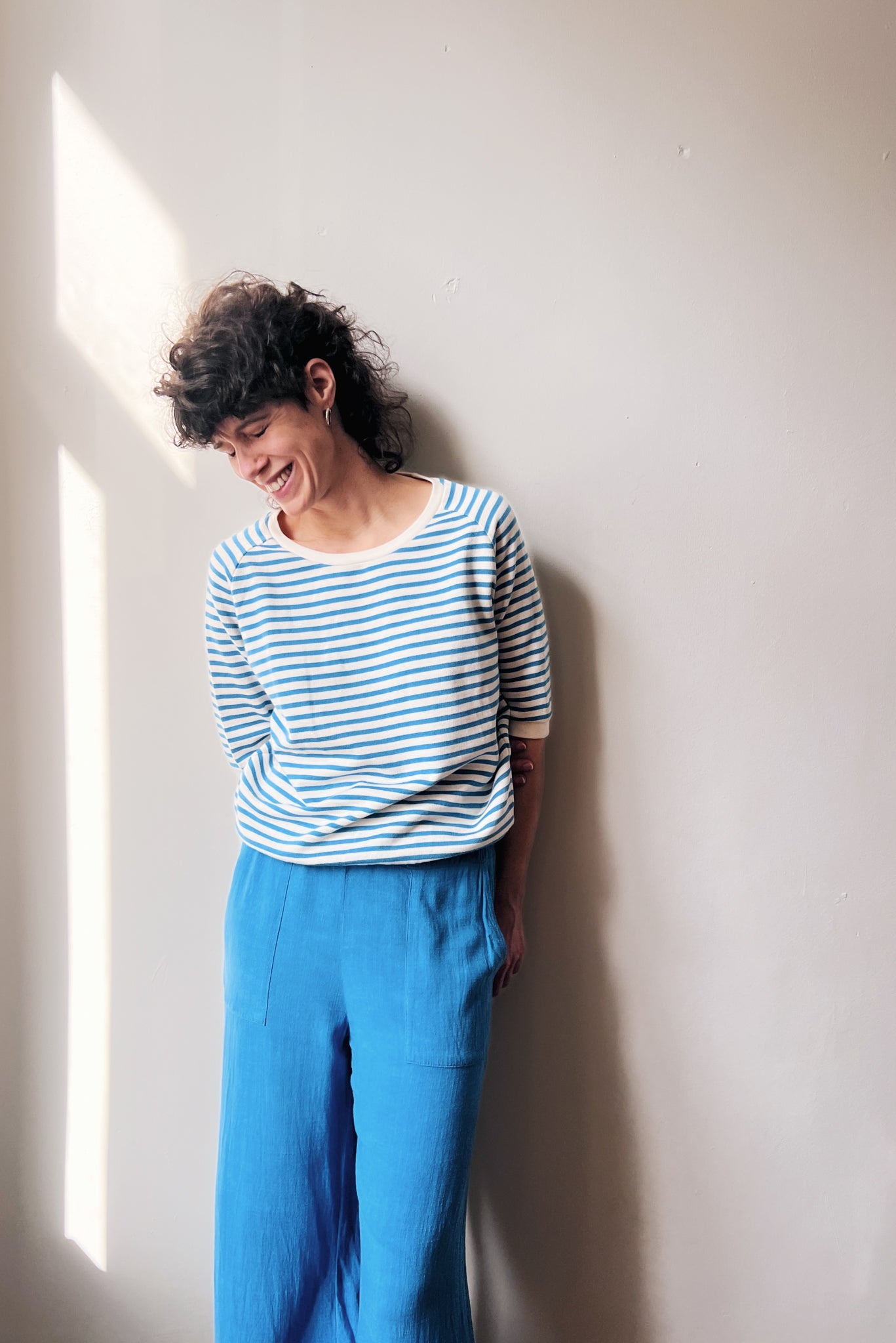 Wide Pants Marta+ - Bright Blue