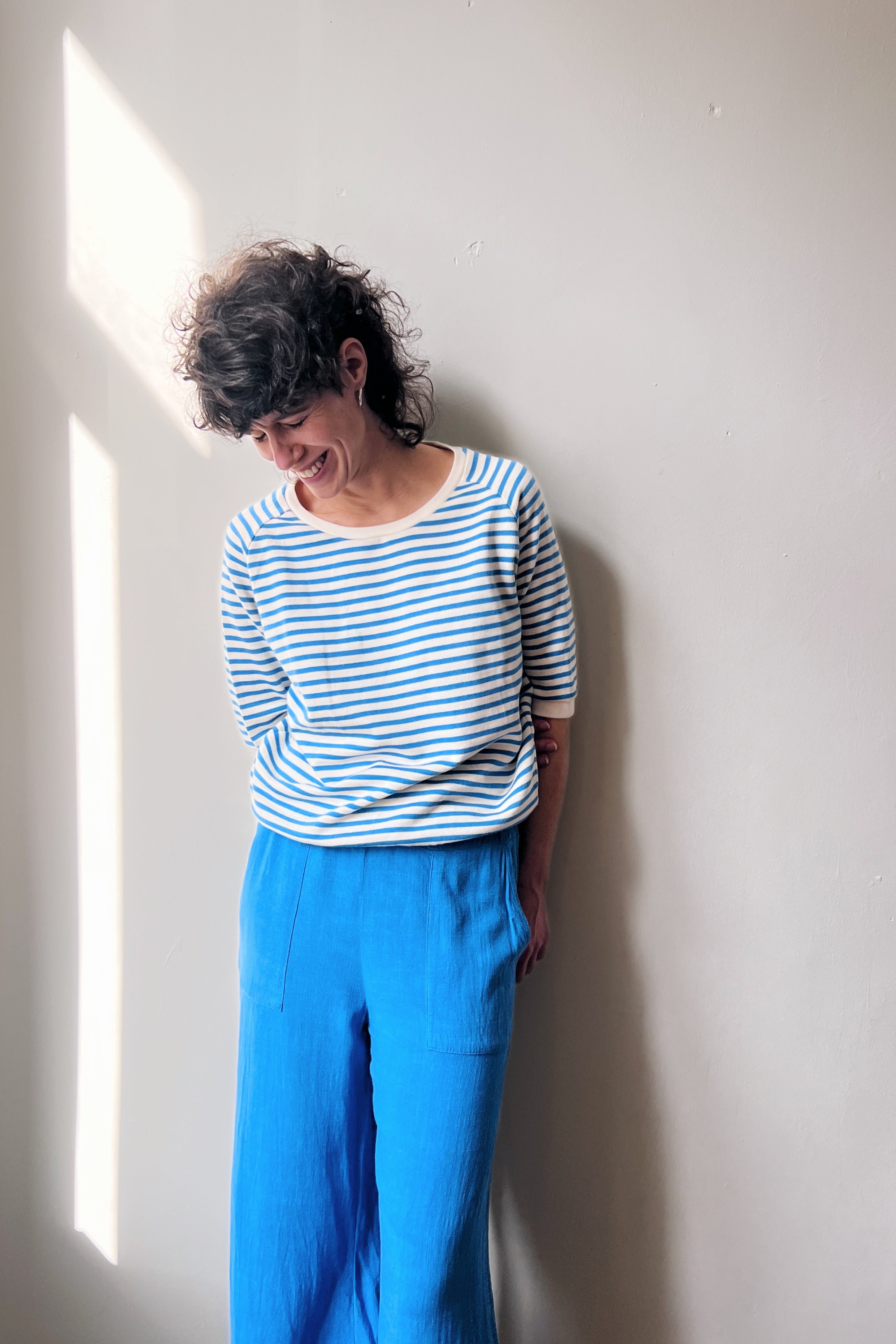 Wide Pants Marta+ - Bright Blue