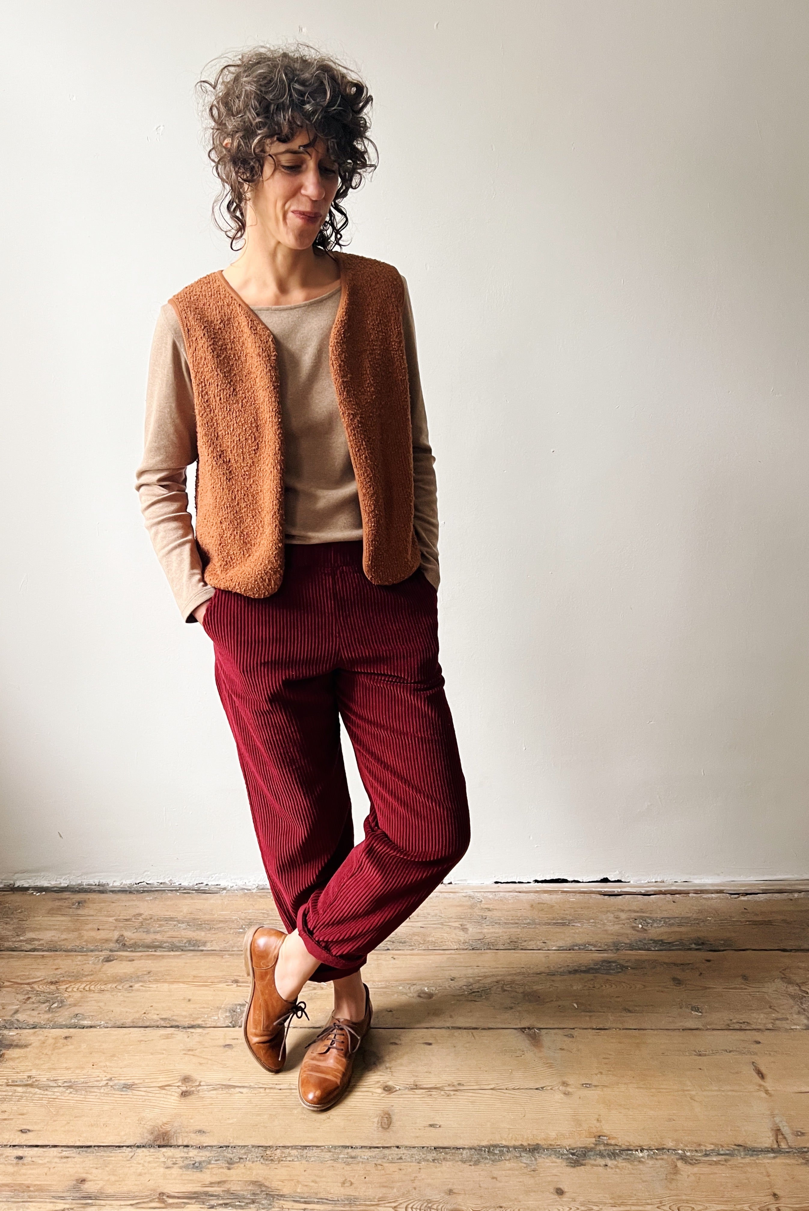 Knitted Veste Bowie - Bear