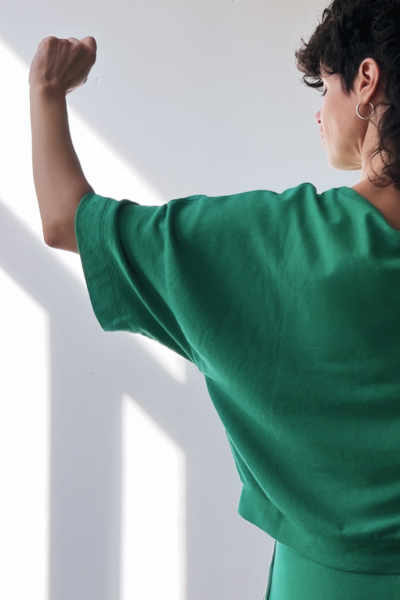 Midsleeve Sweater Mindy - Jade
