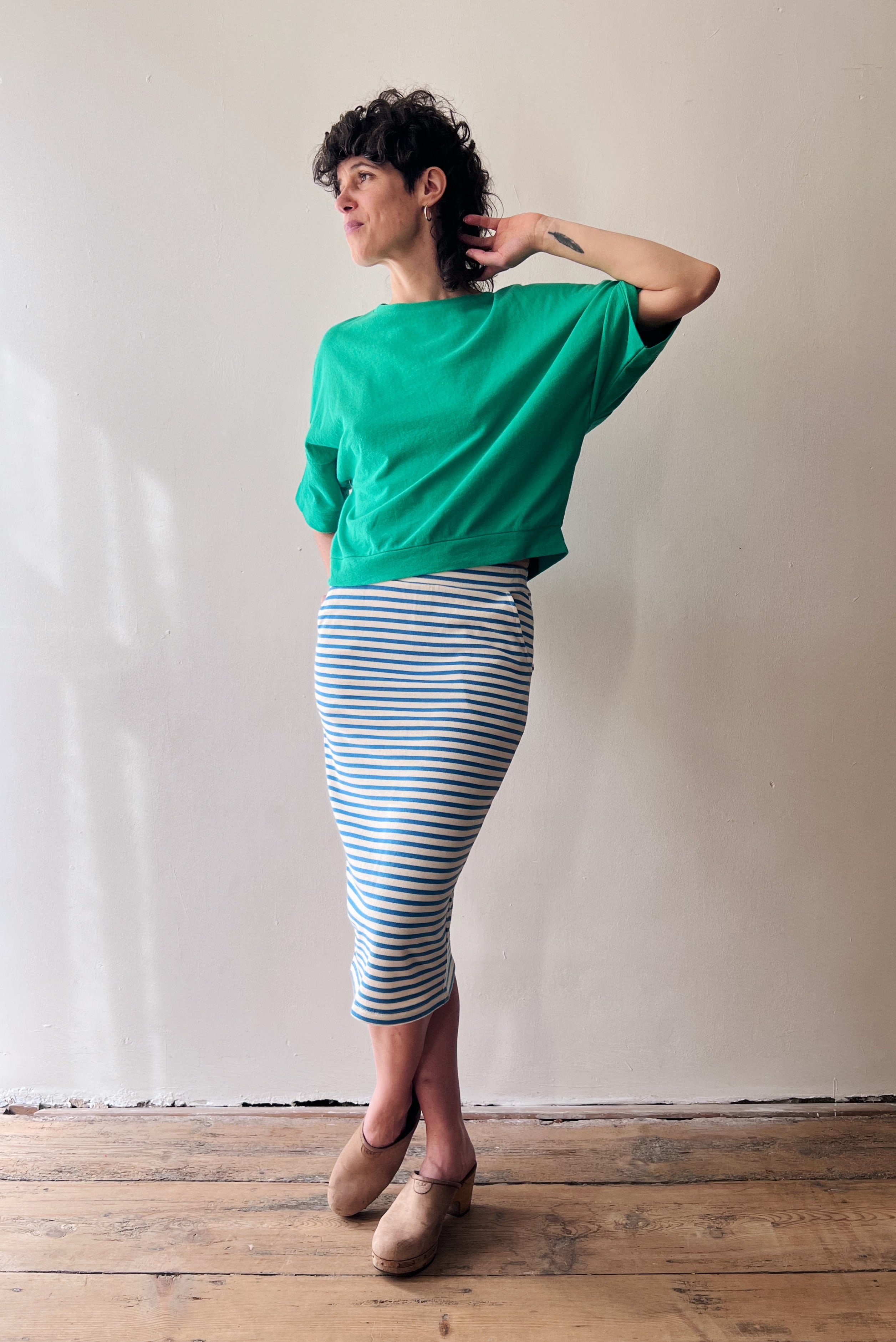 Midsleeve Sweater Mindy - Jade