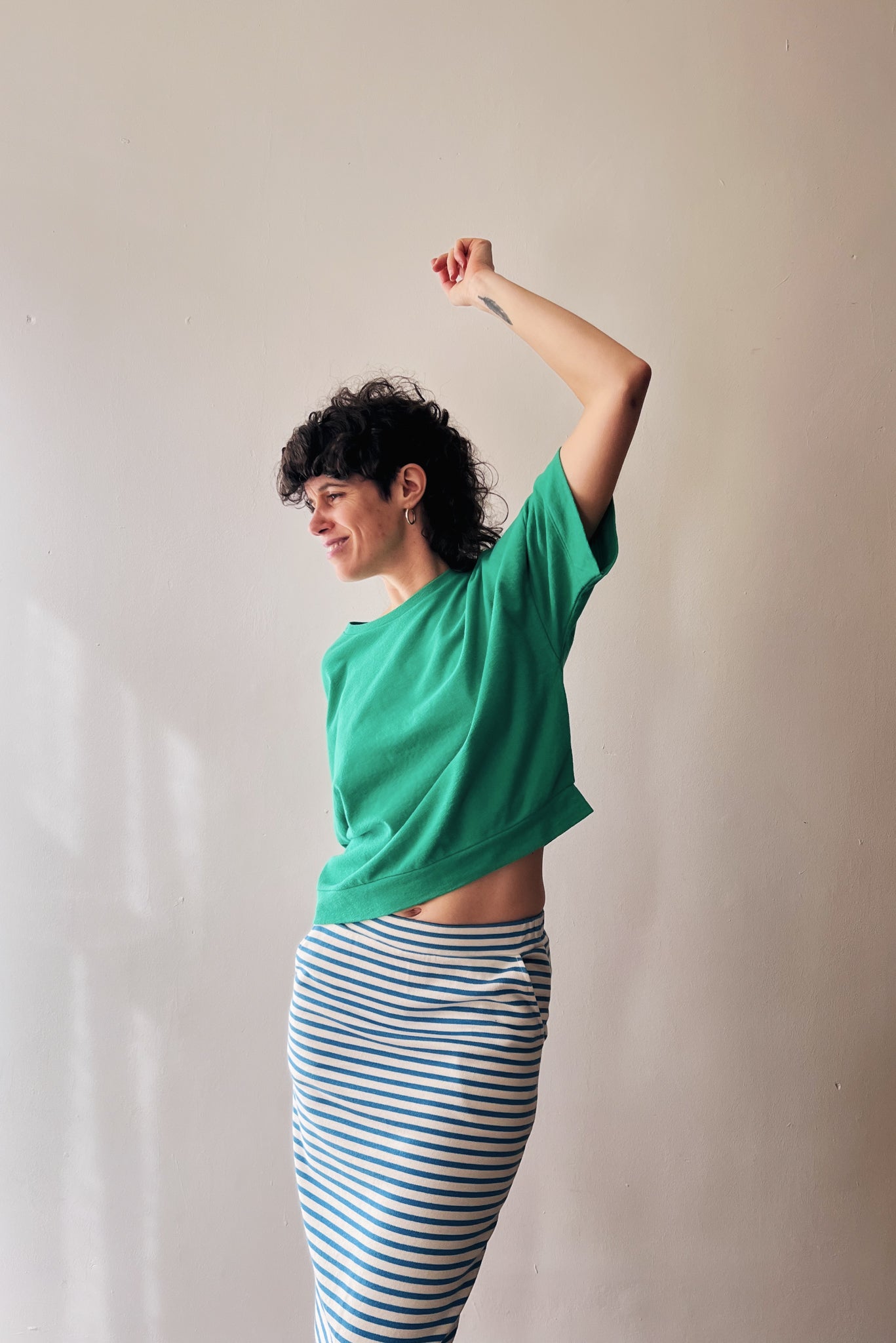 Midsleeve Sweater Mindy - Jade