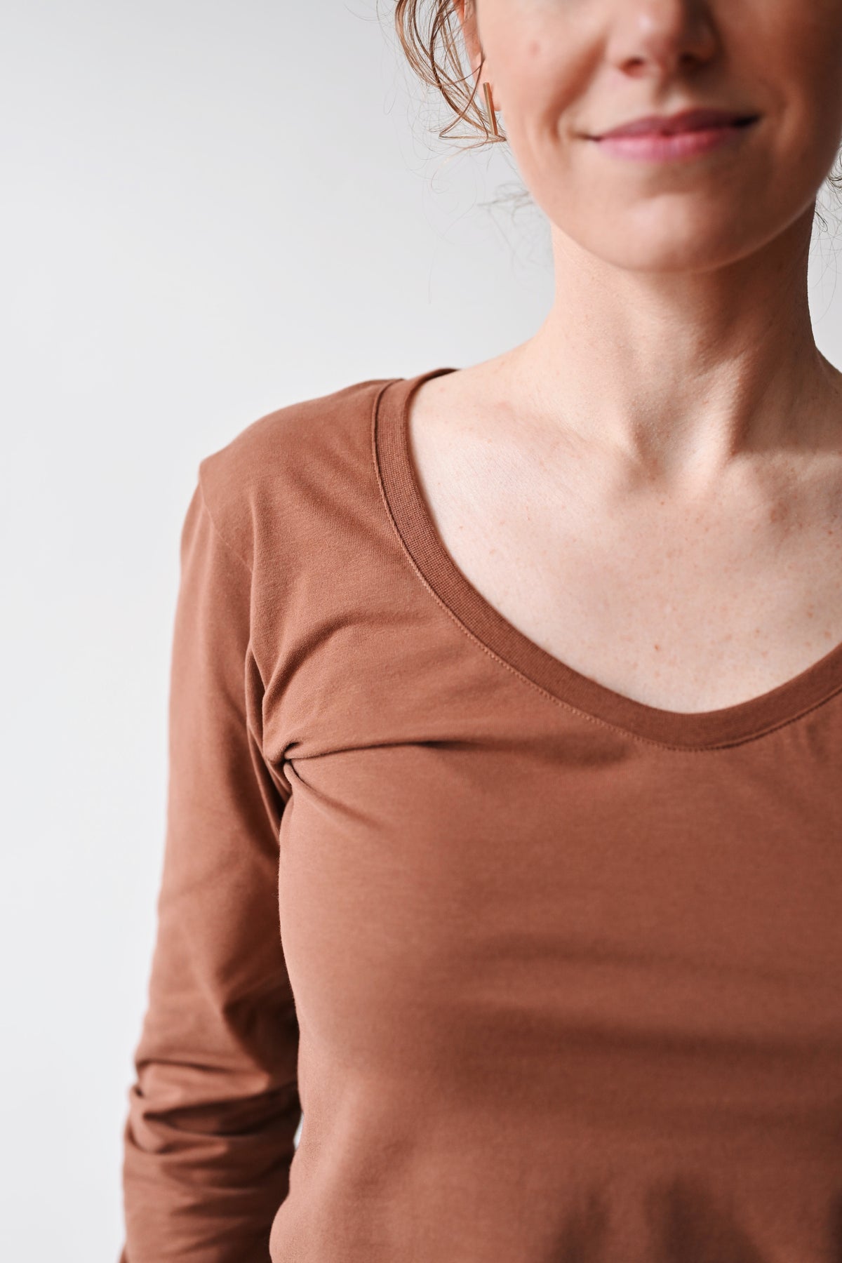 Longsleeve Emmy - Noisette