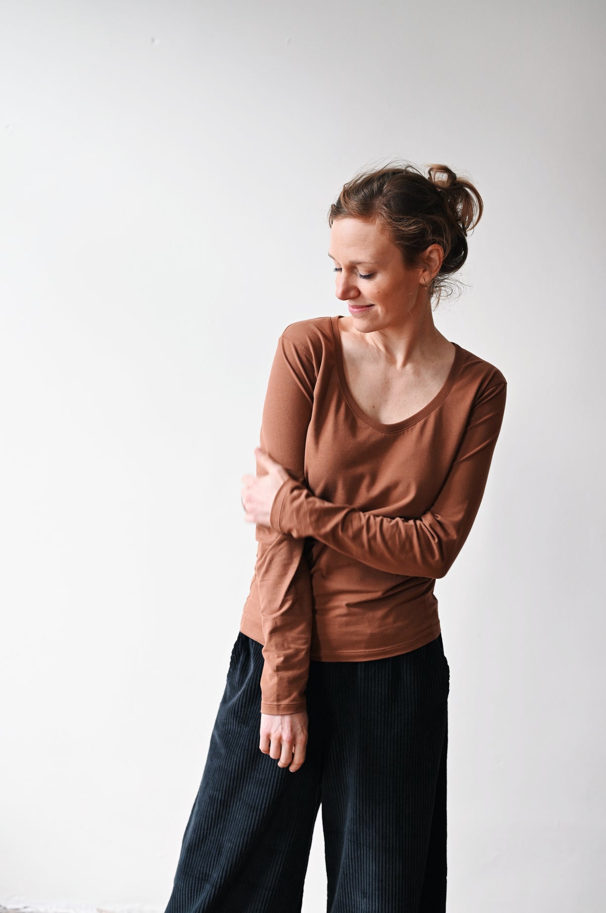 Longsleeve Emmy - Noisette