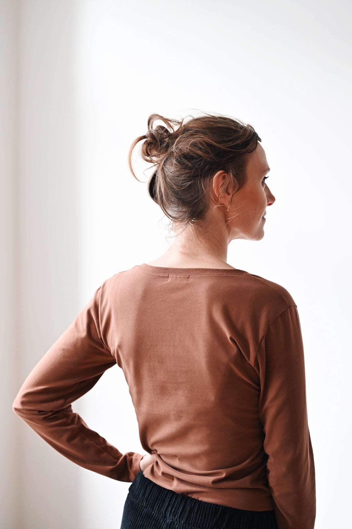 Longsleeve Emmy - Noisette