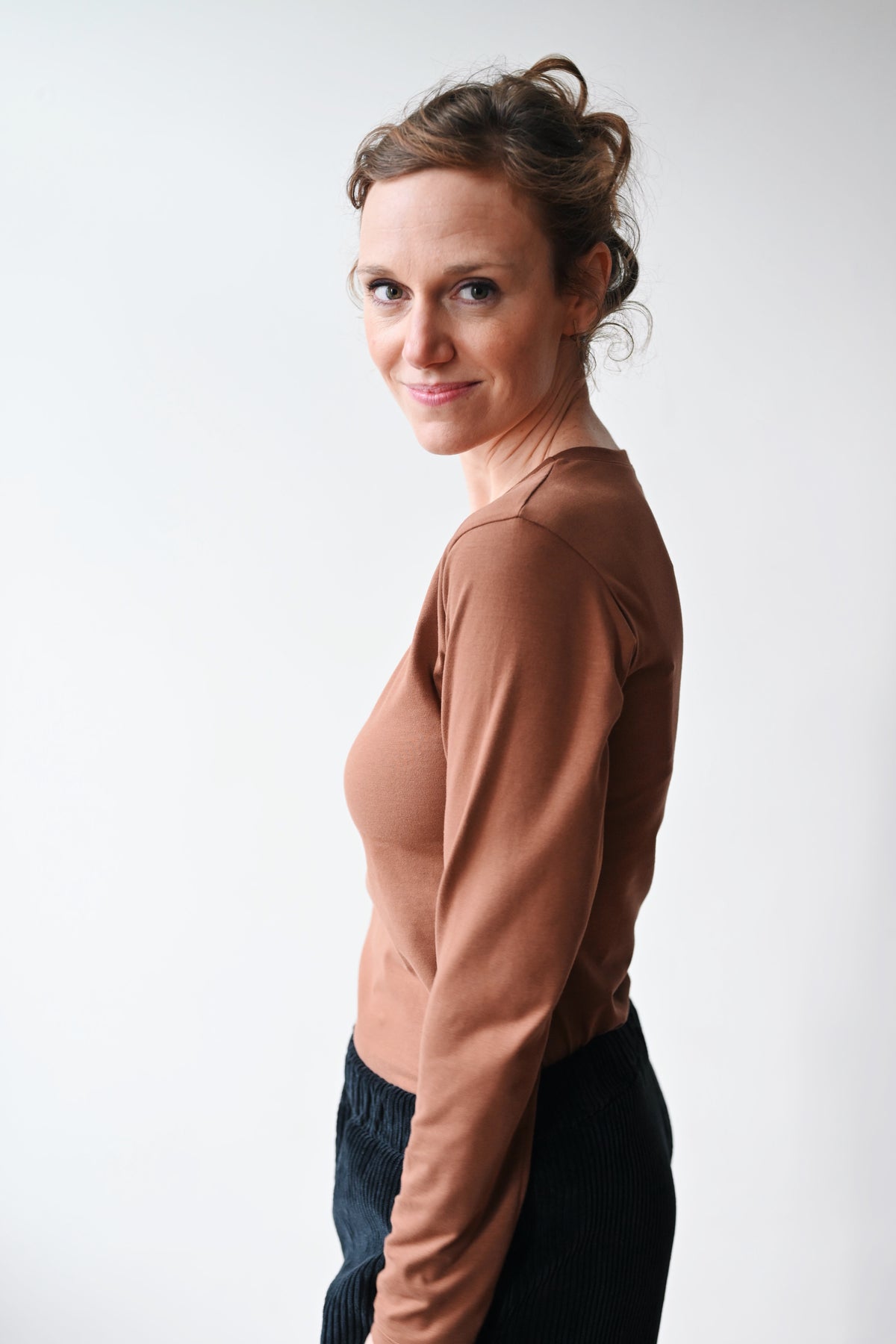 Longsleeve Emmy - Noisette