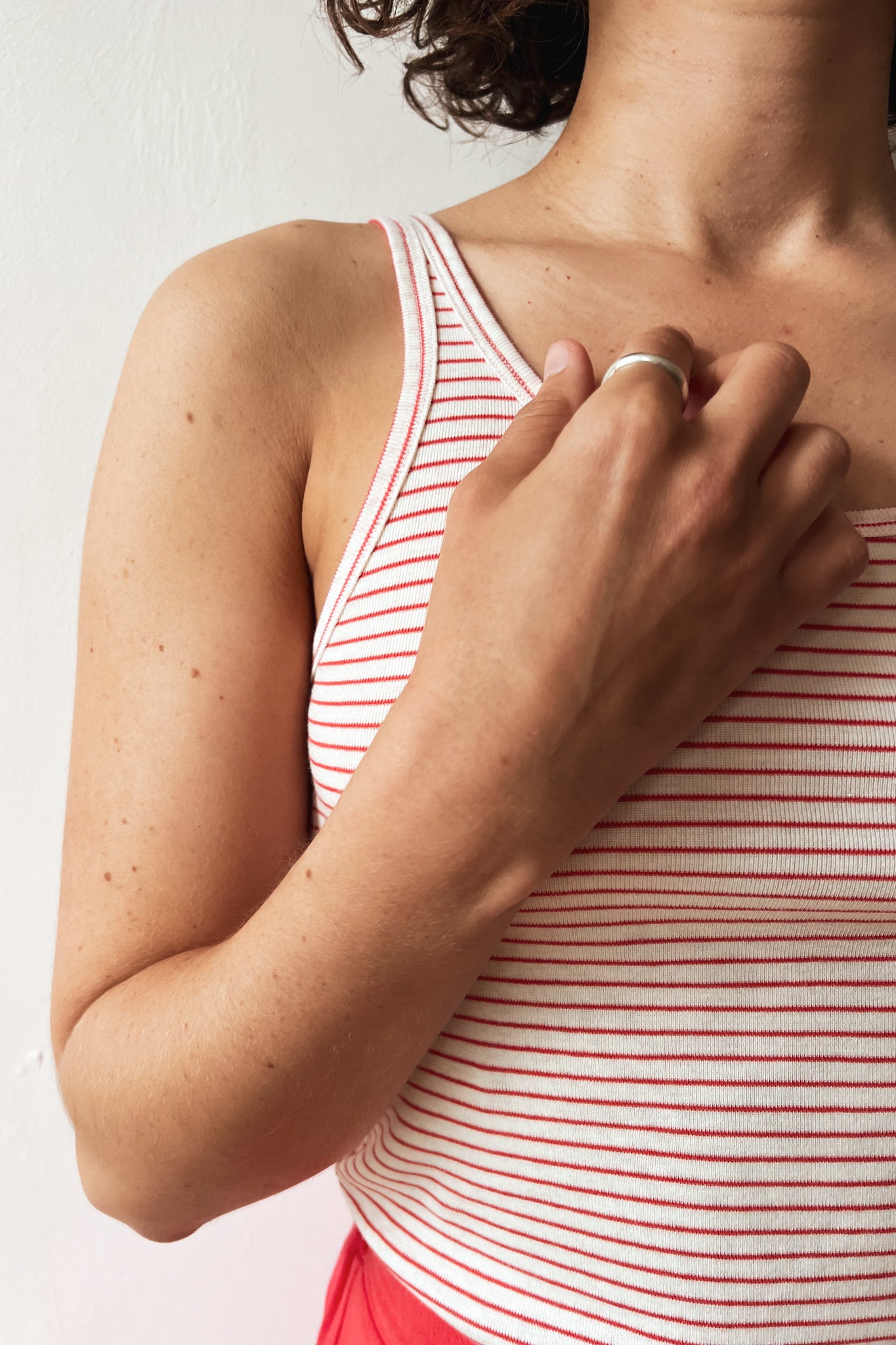 Top Marceline - Coral Stripes