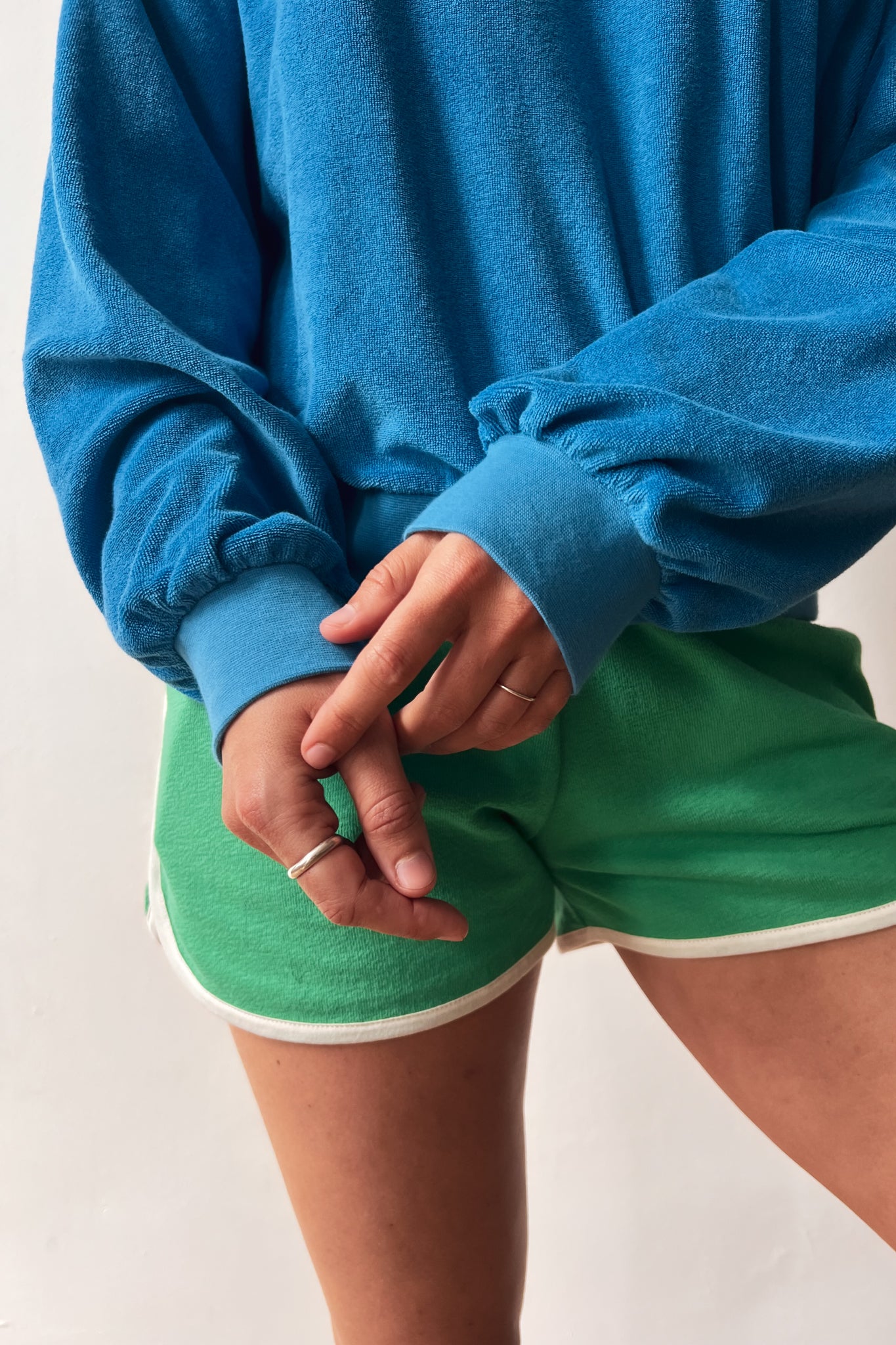 Sweater Edna - Bright Blue Terry