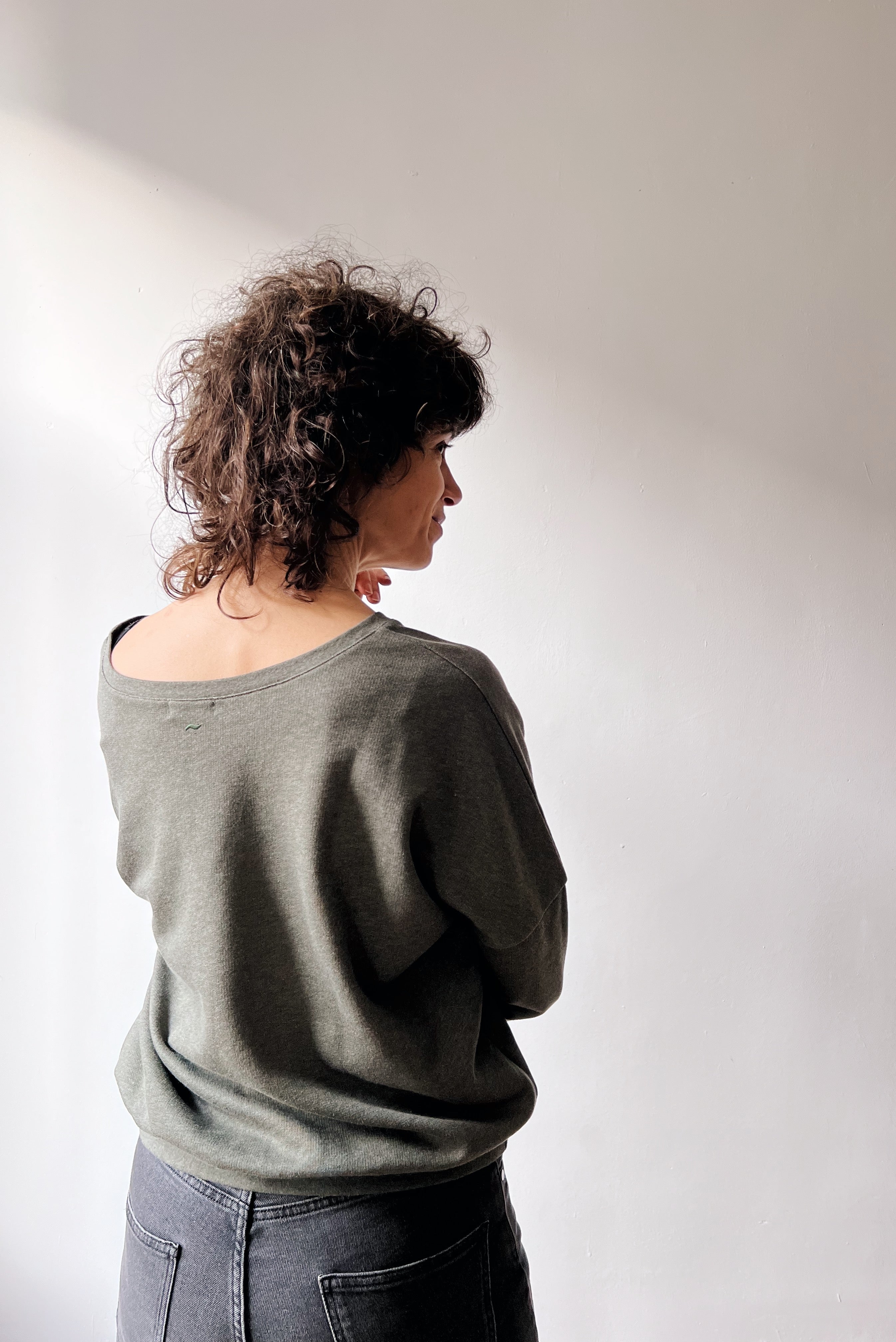 Sweater Isis - Moss Melange