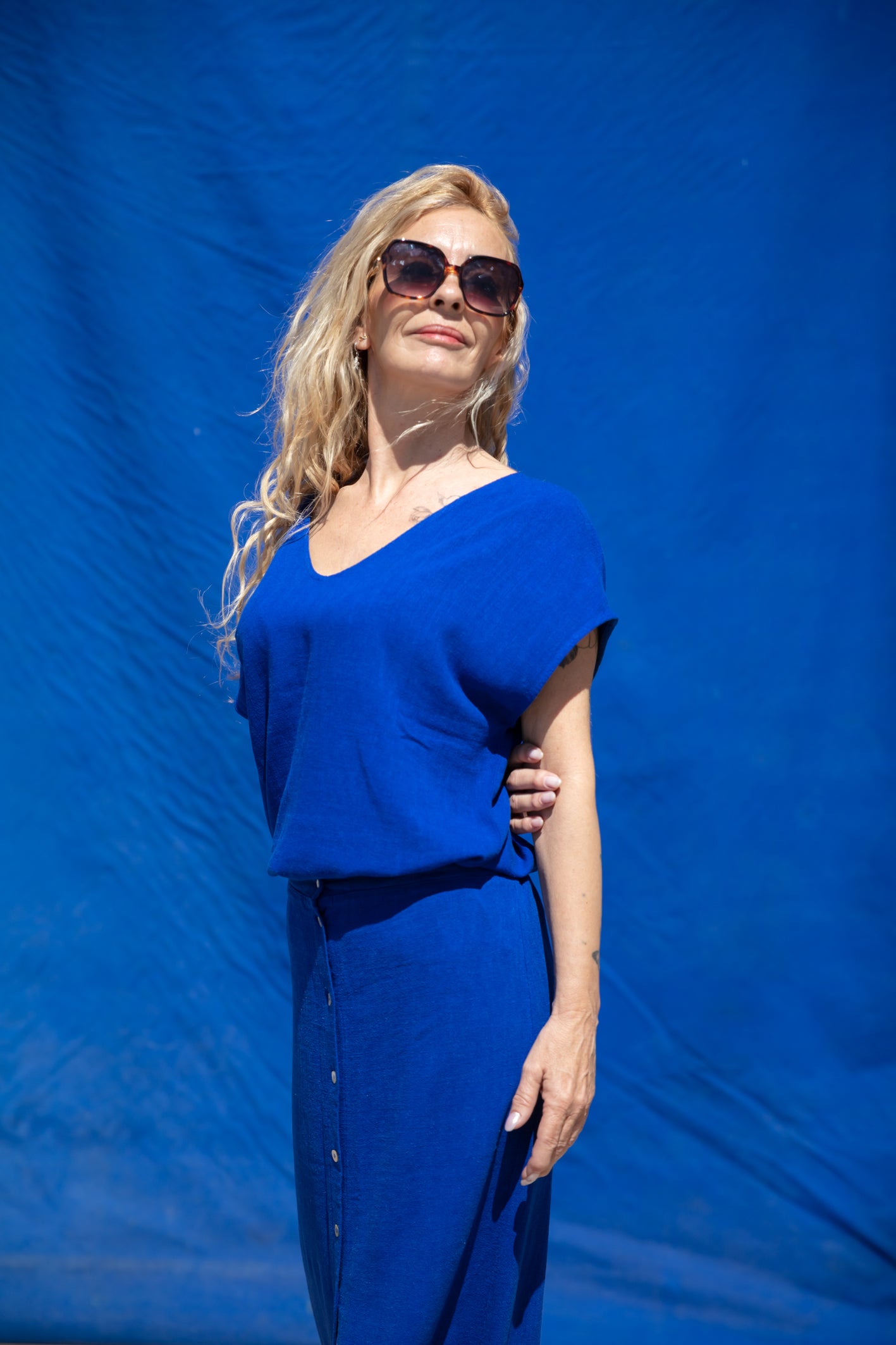 Top Mali - Royal Blue