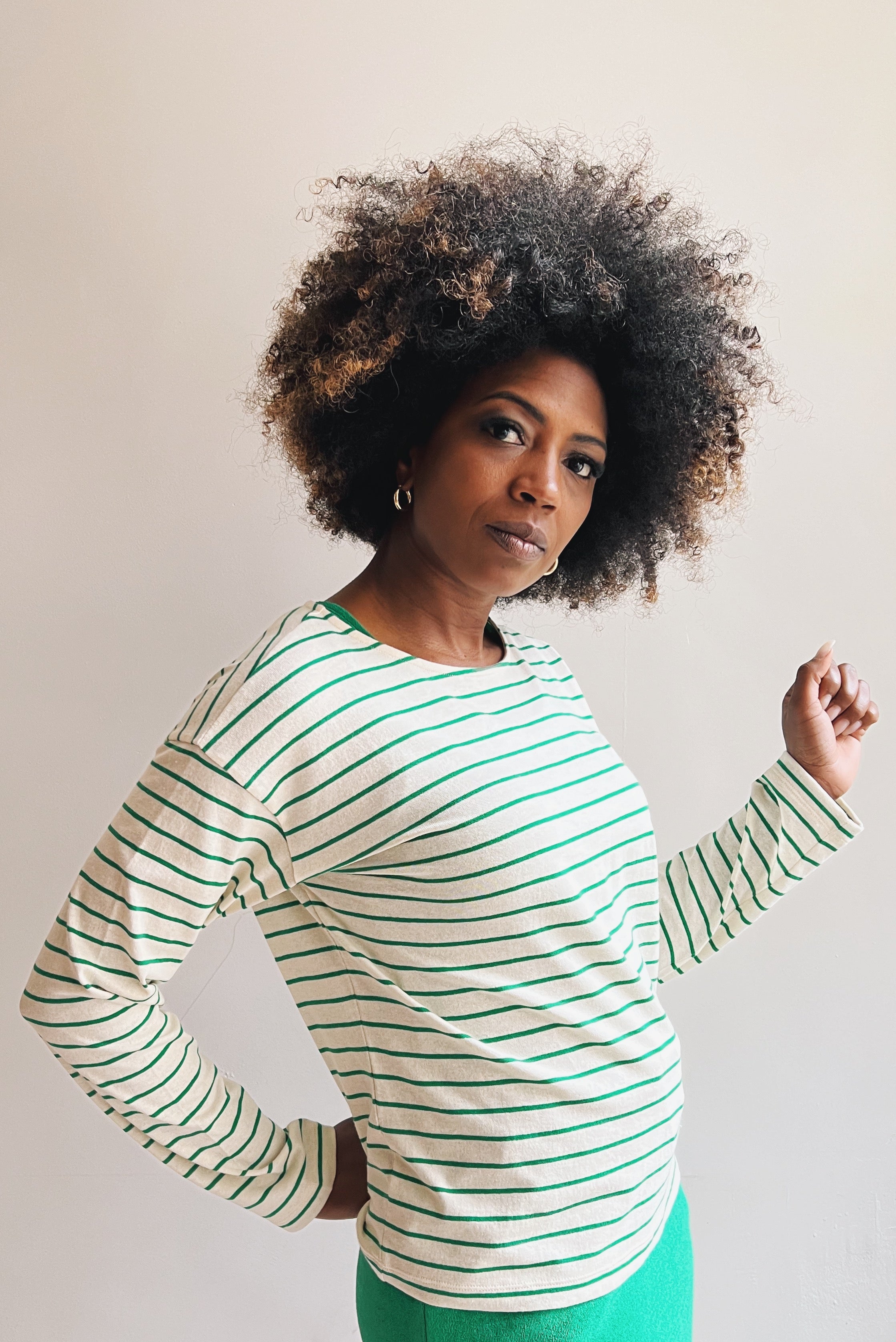 the dão store - Sweatshirt Samantha - Jelly Bean Stripes - T-shirts | Tops