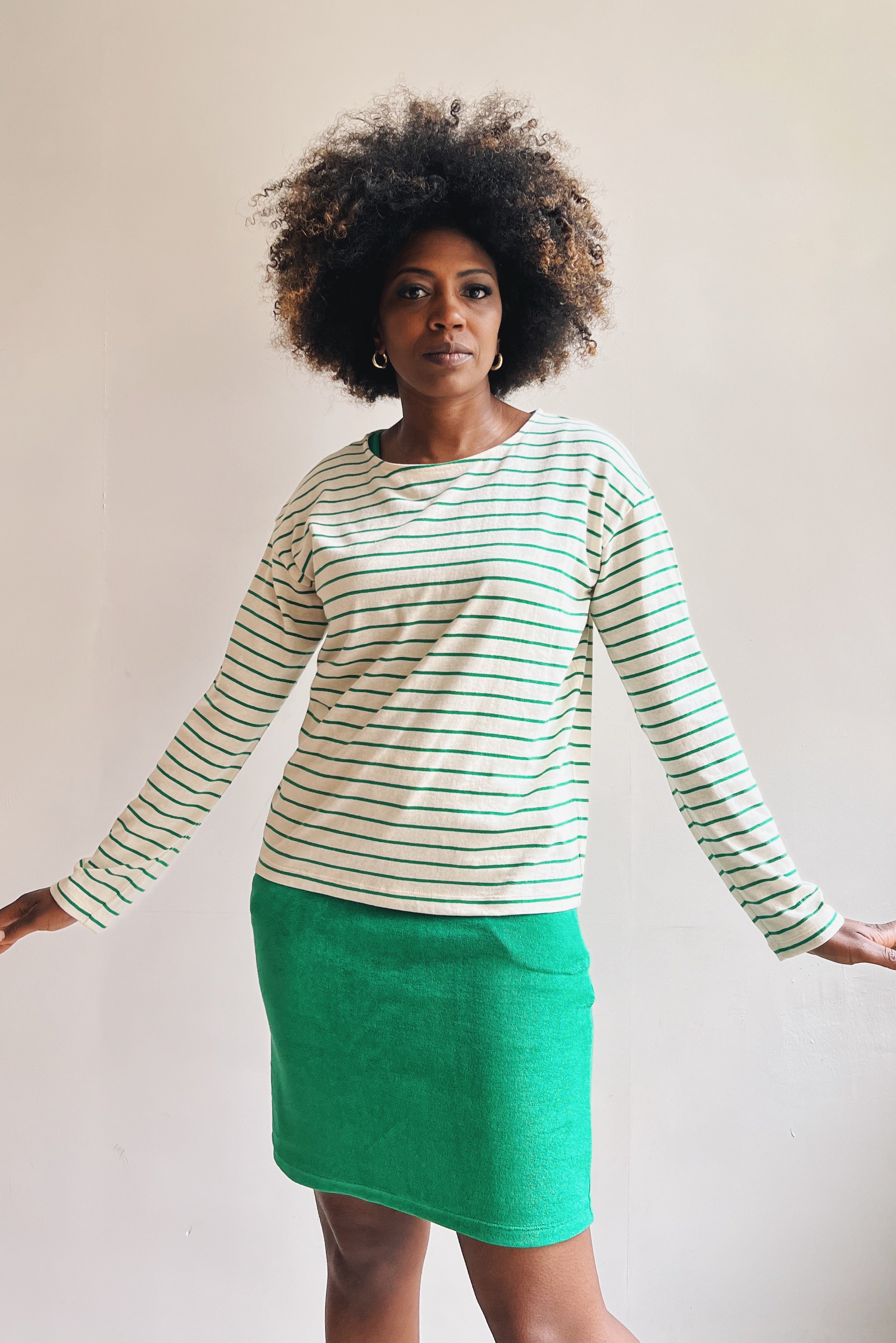 the dão store - Sweatshirt Samantha - Jelly Bean Stripes - T-shirts | Tops